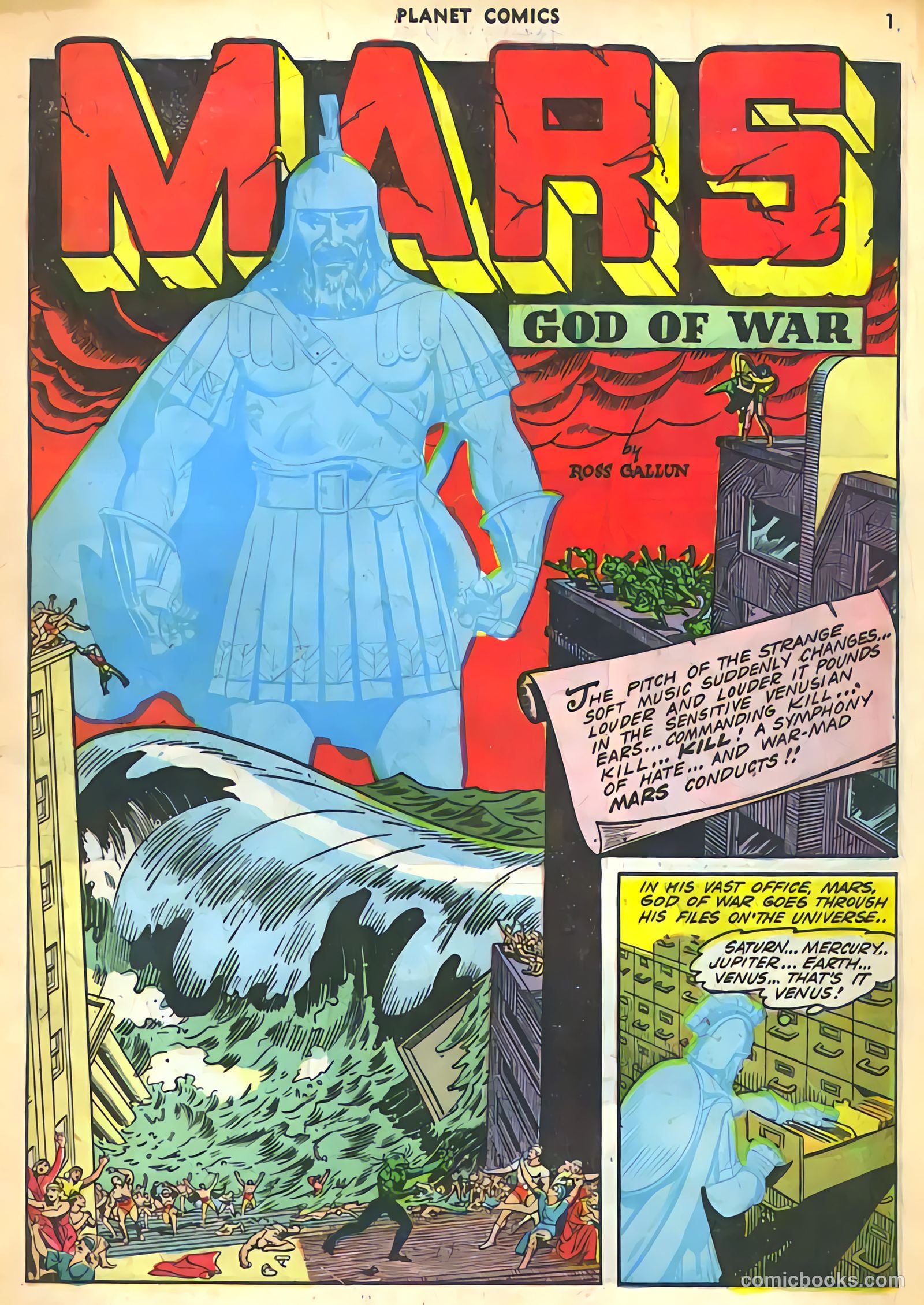 Planet Comics #25 (1943) — page 3 of 60