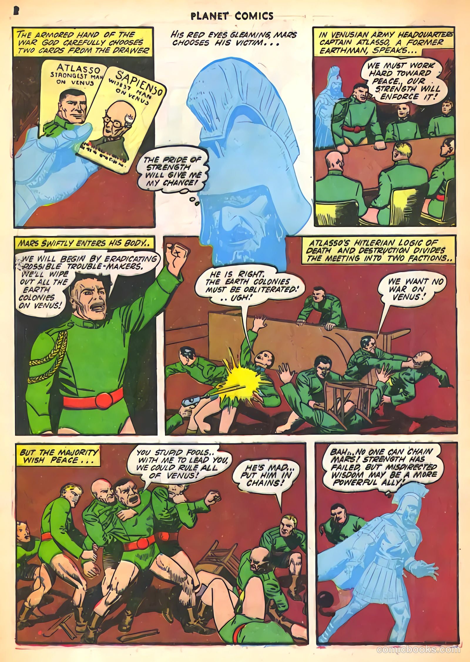 Planet Comics #25 (1943) — page 4 of 60