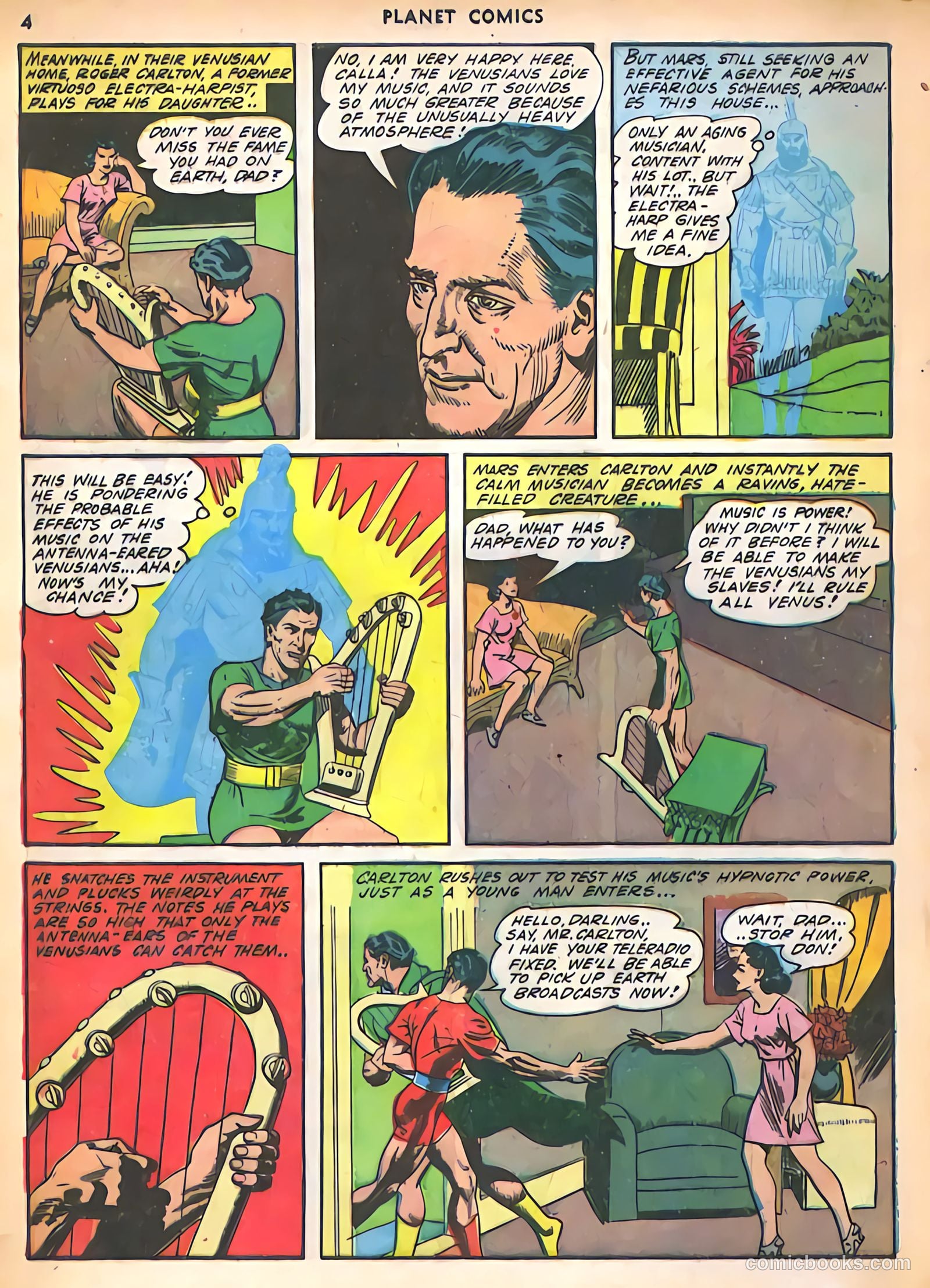 Planet Comics #25 (1943) — page 6 of 60