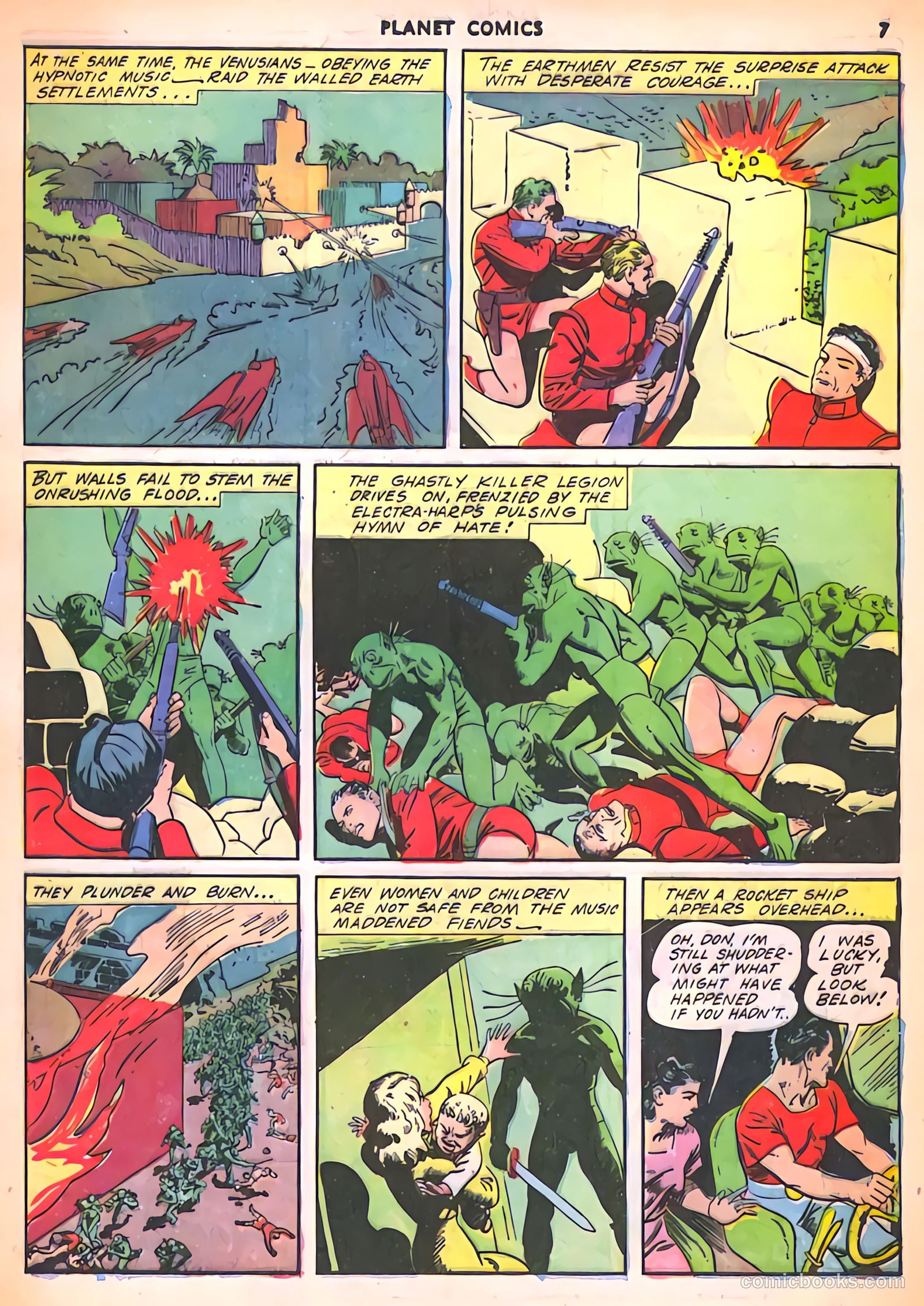 Planet Comics #25 (1943) — page 9 of 60
