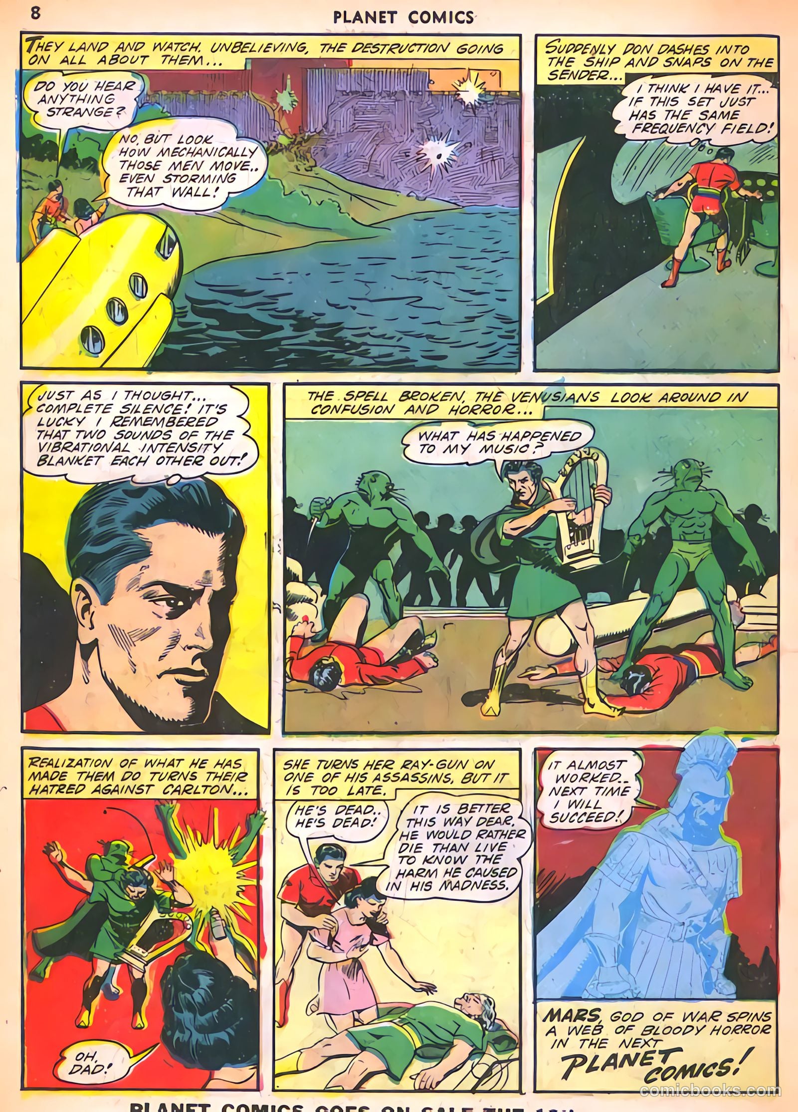 Planet Comics #25 (1943) — page 10 of 60