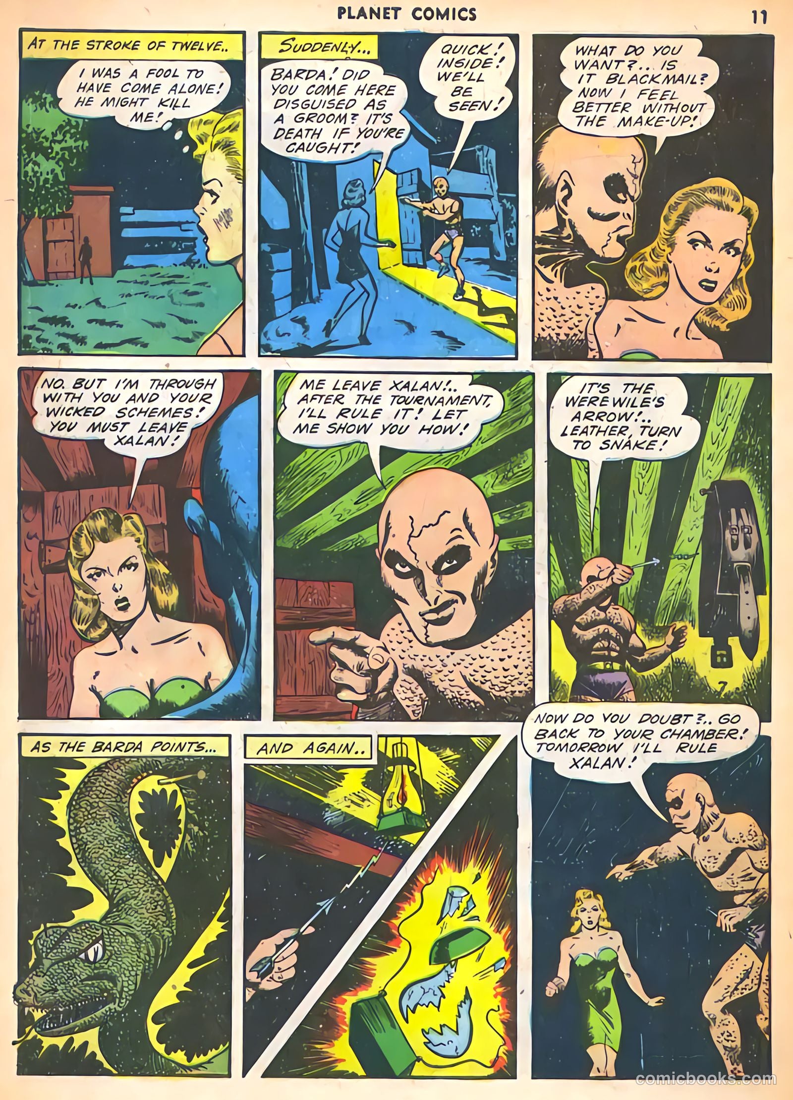 Planet Comics #25 (1943) — page 13 of 60