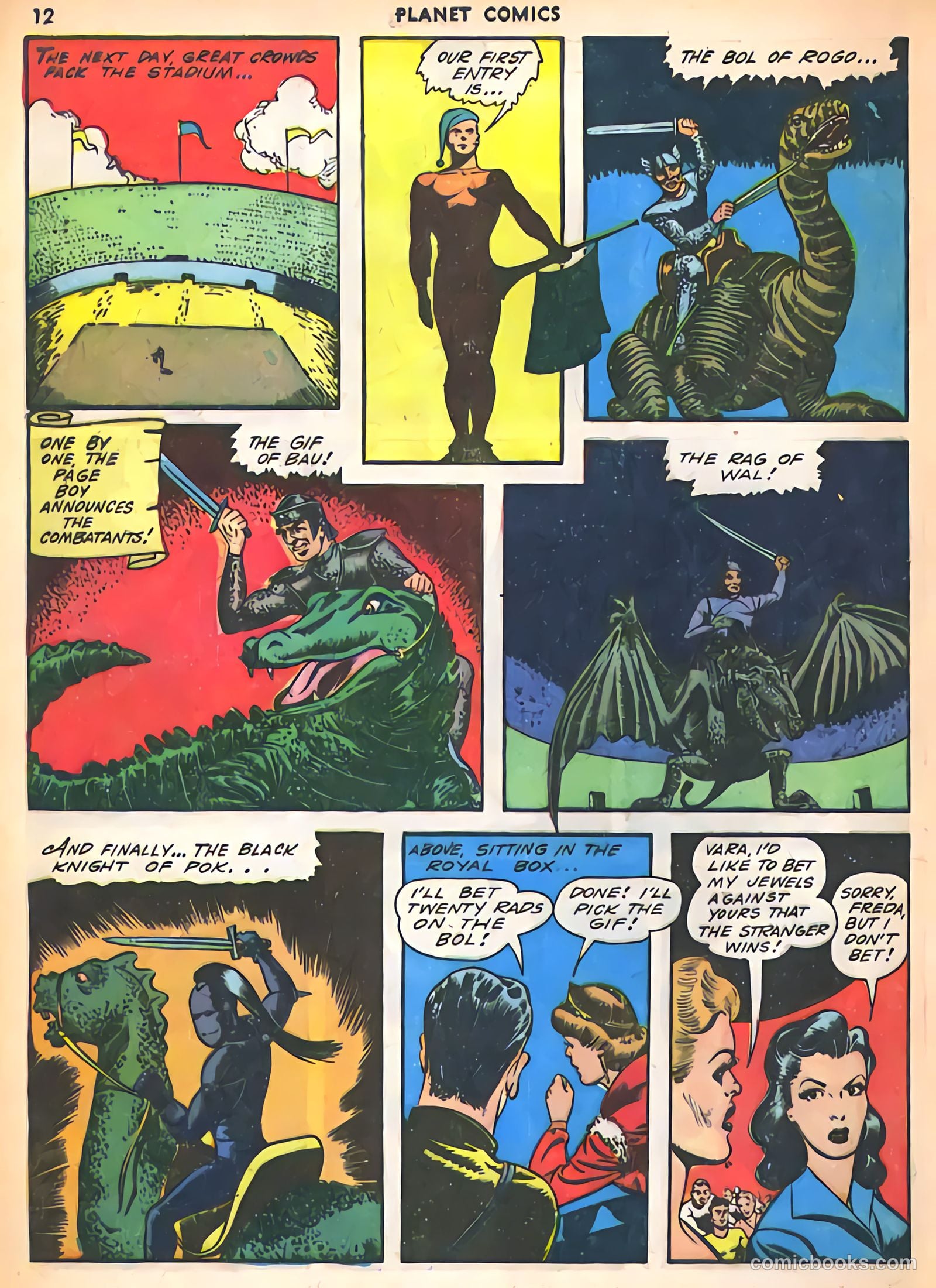 Planet Comics #25 (1943) — page 14 of 60