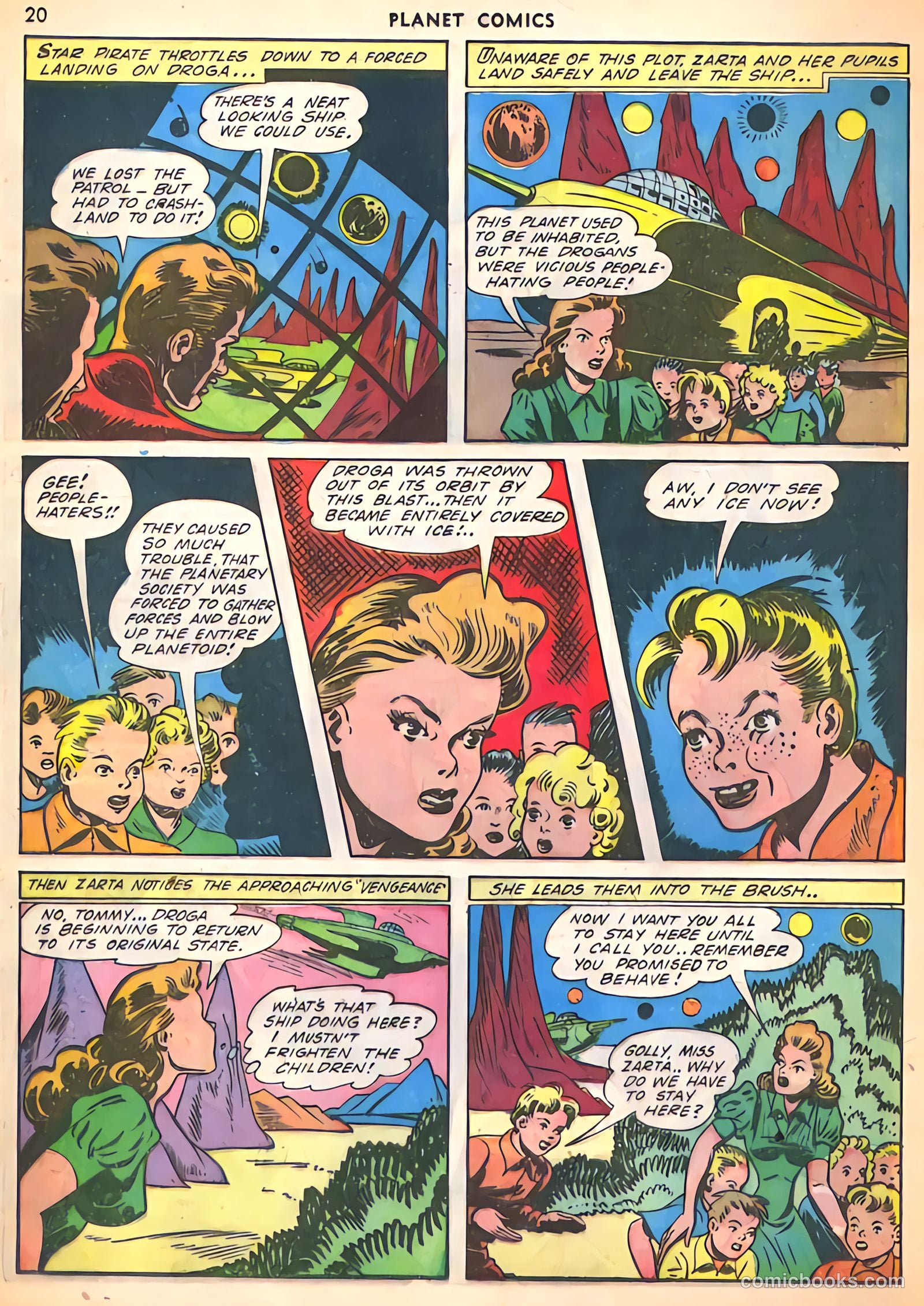 Planet Comics #25 (1943) — page 22 of 60