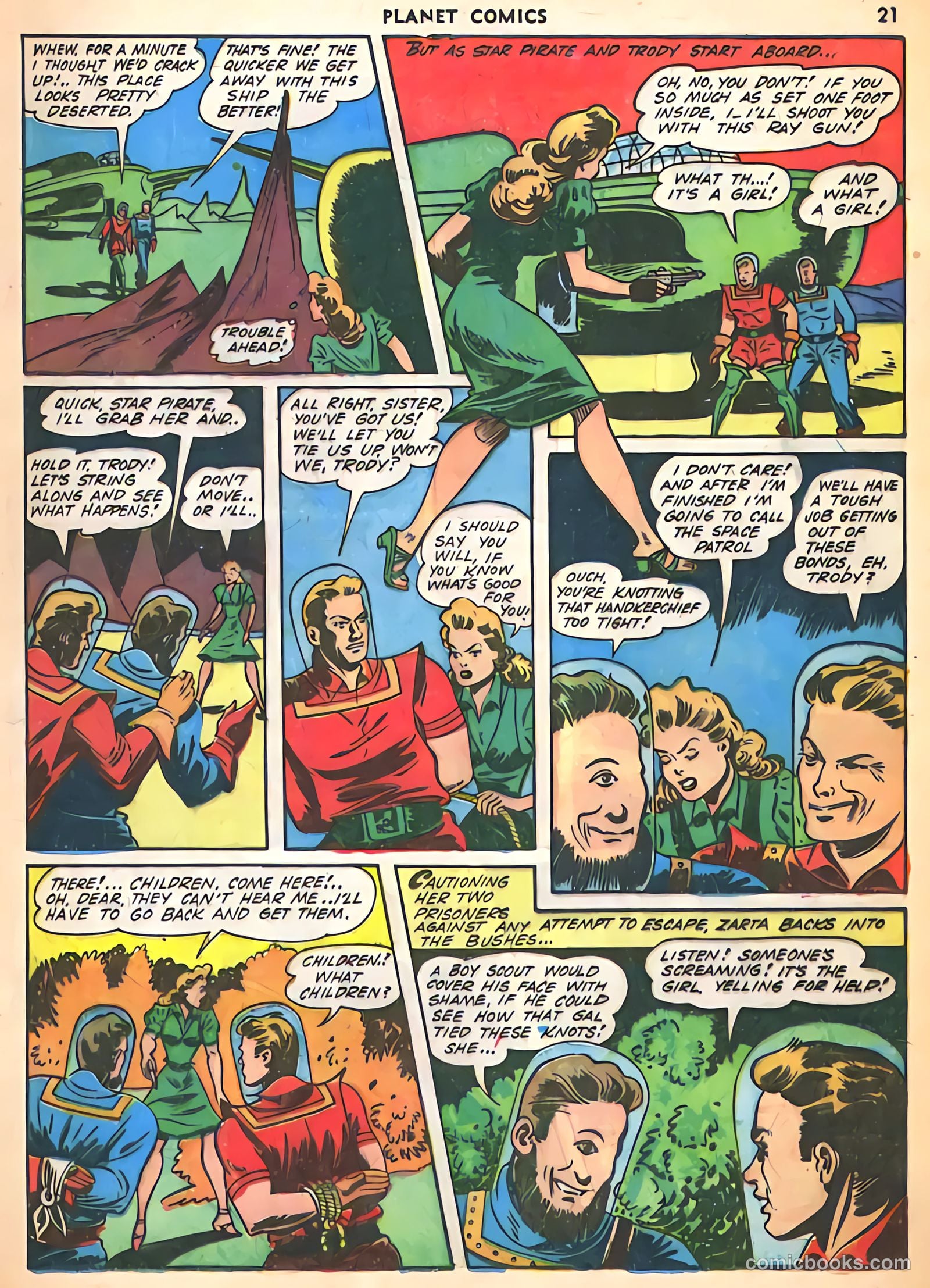 Planet Comics #25 (1943) — page 23 of 60