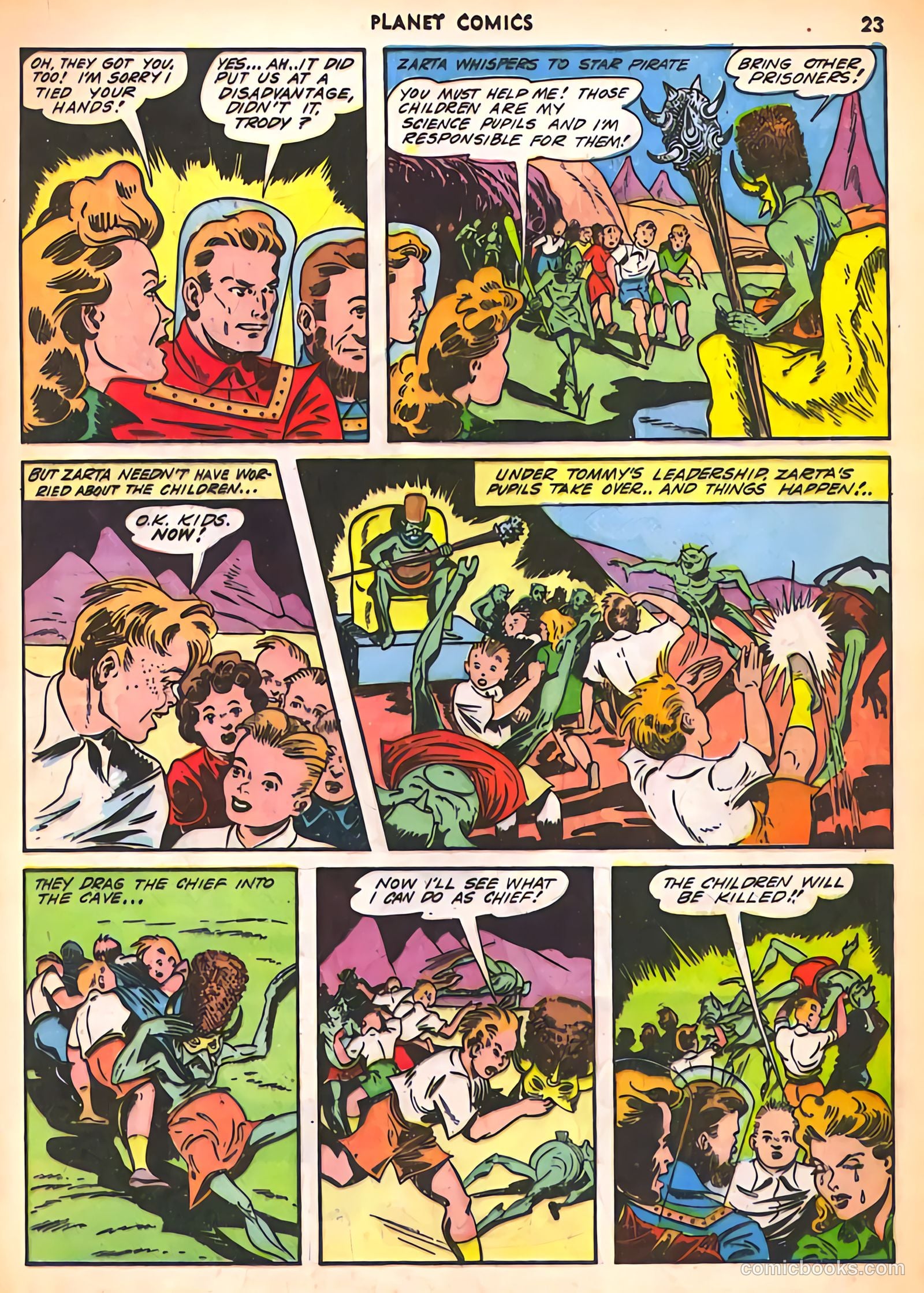 Planet Comics #25 (1943) — page 25 of 60