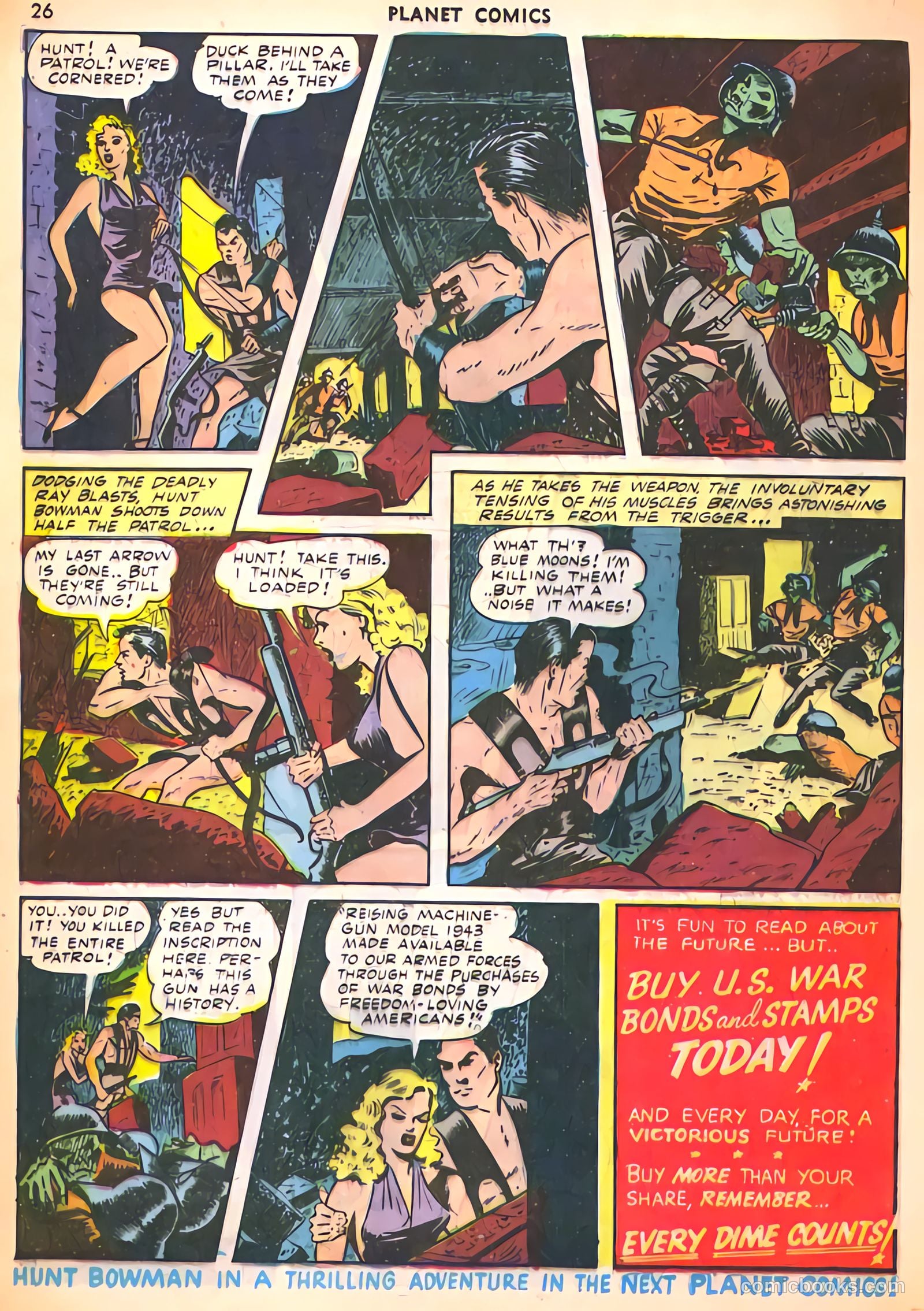 Planet Comics #25 (1943) — page 28 of 60