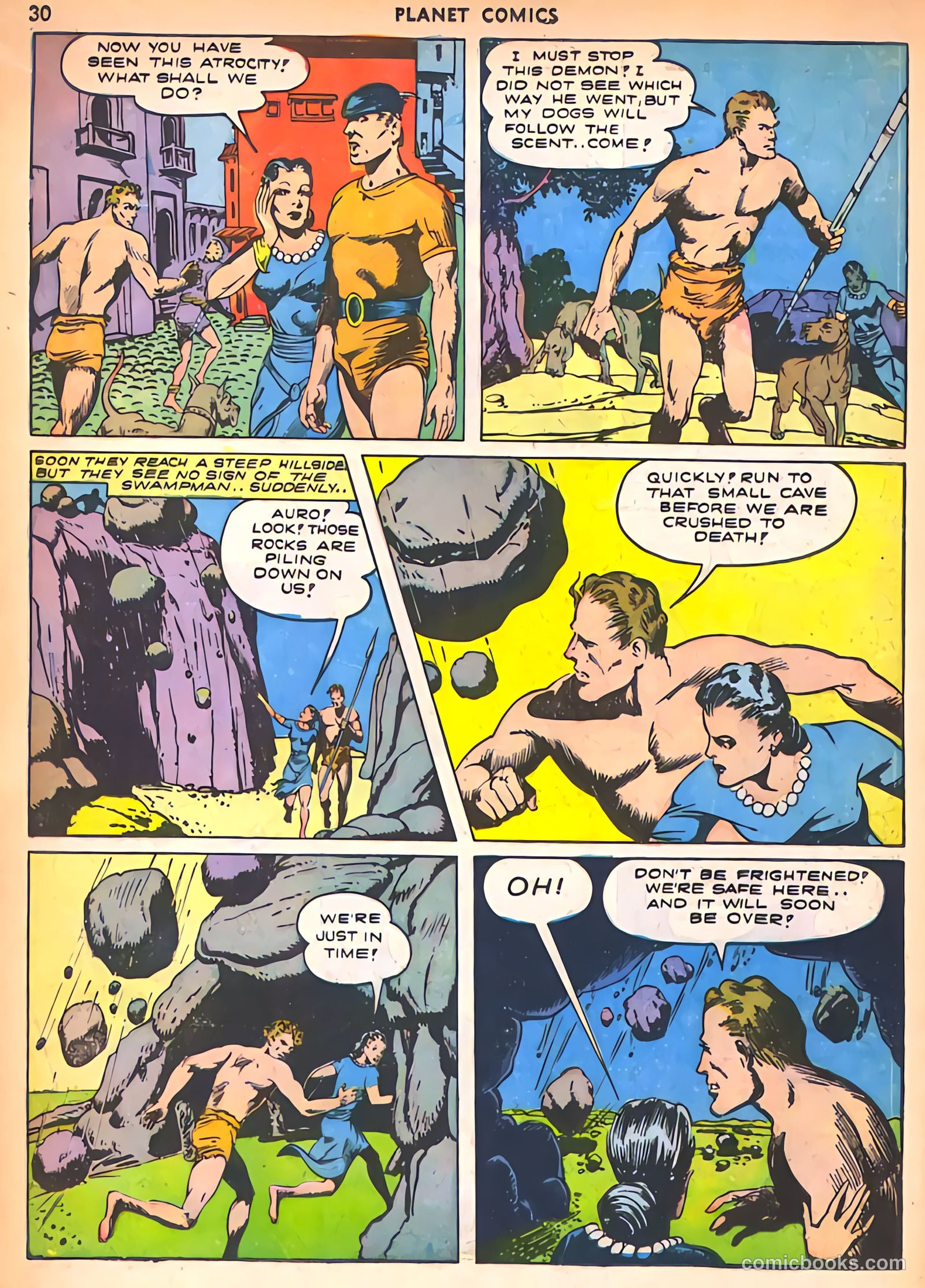 Planet Comics #25 (1943) — page 32 of 60