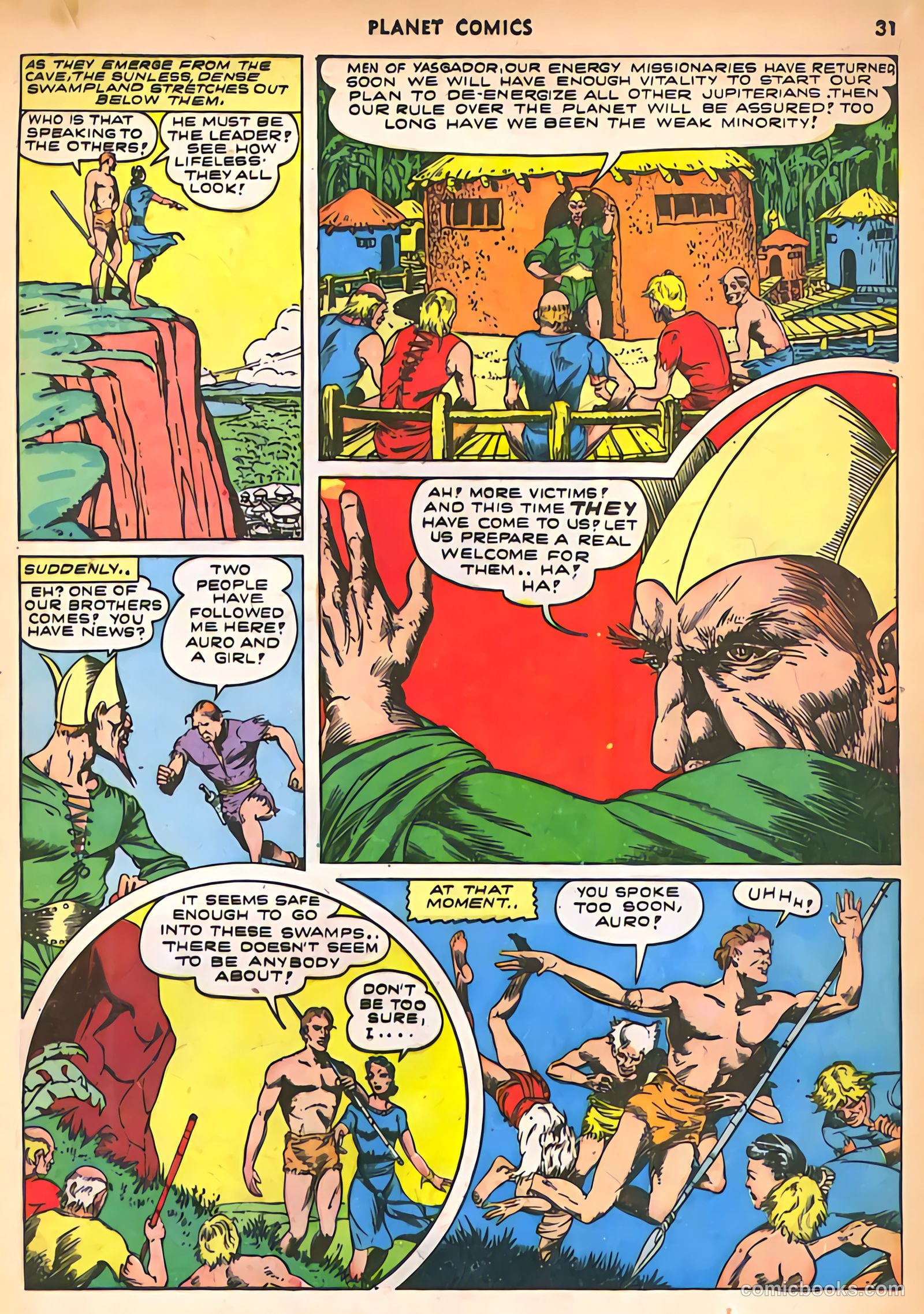 Planet Comics #25 (1943) — page 33 of 60