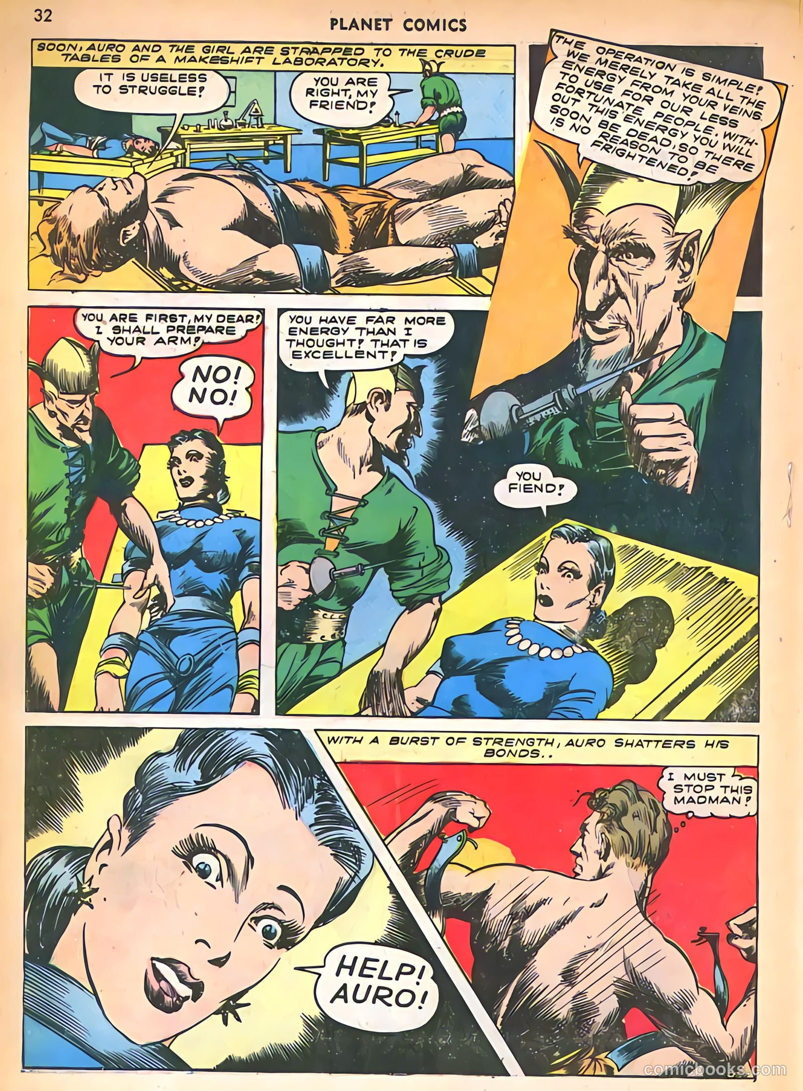 Planet Comics #25 (1943) — page 34 of 60