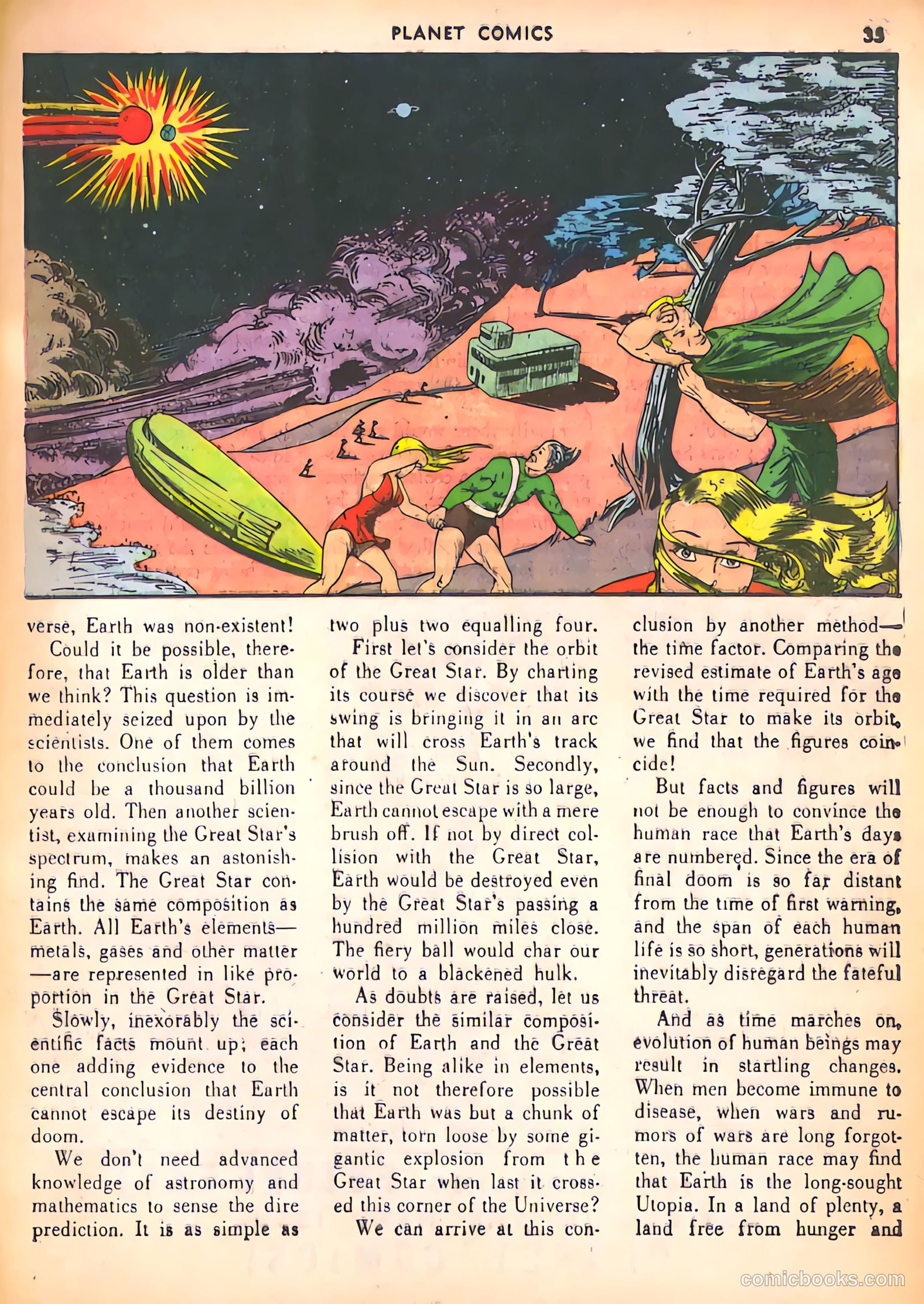 Planet Comics #25 (1943) — page 37 of 60