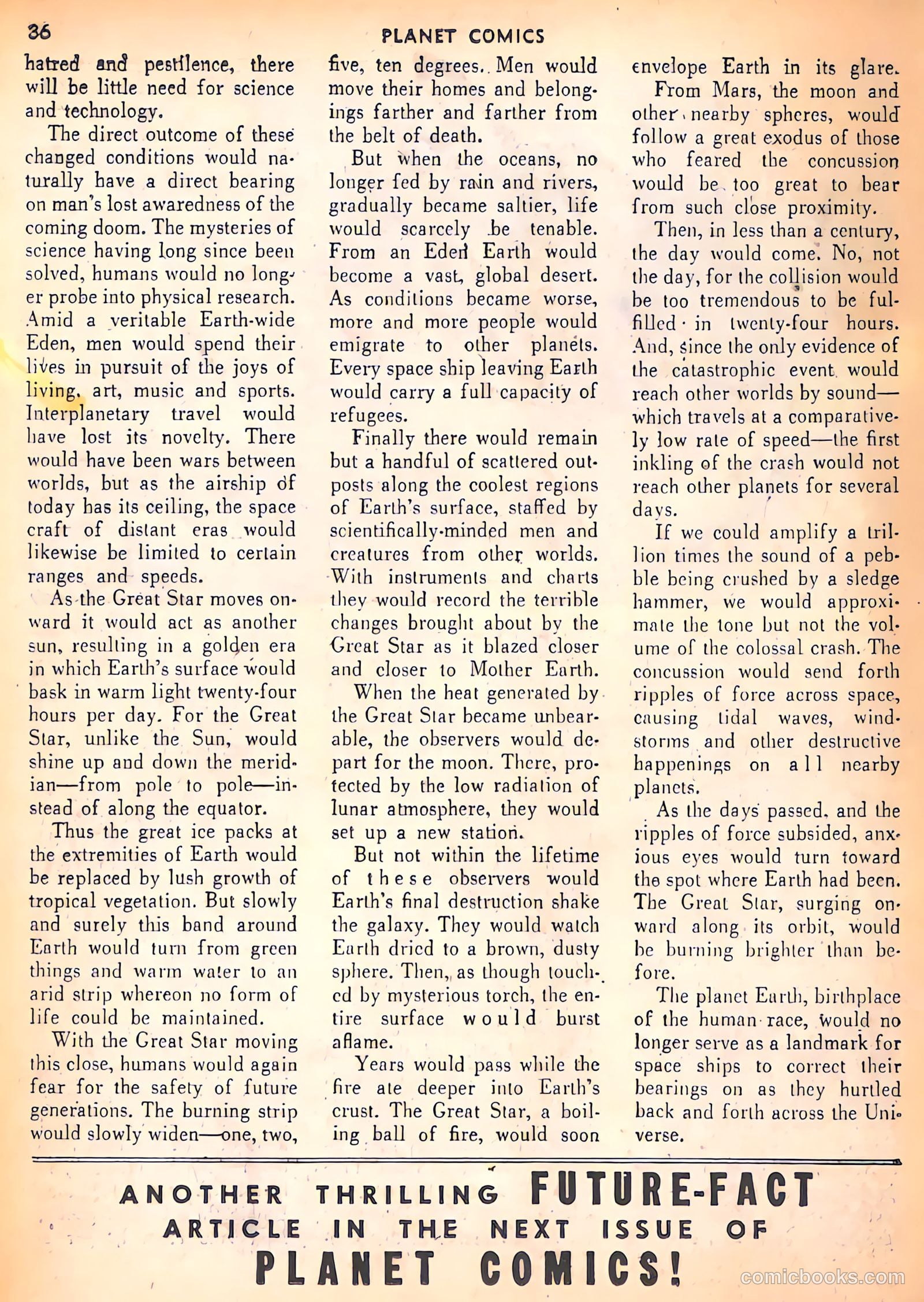 Planet Comics #25 (1943) — page 38 of 60