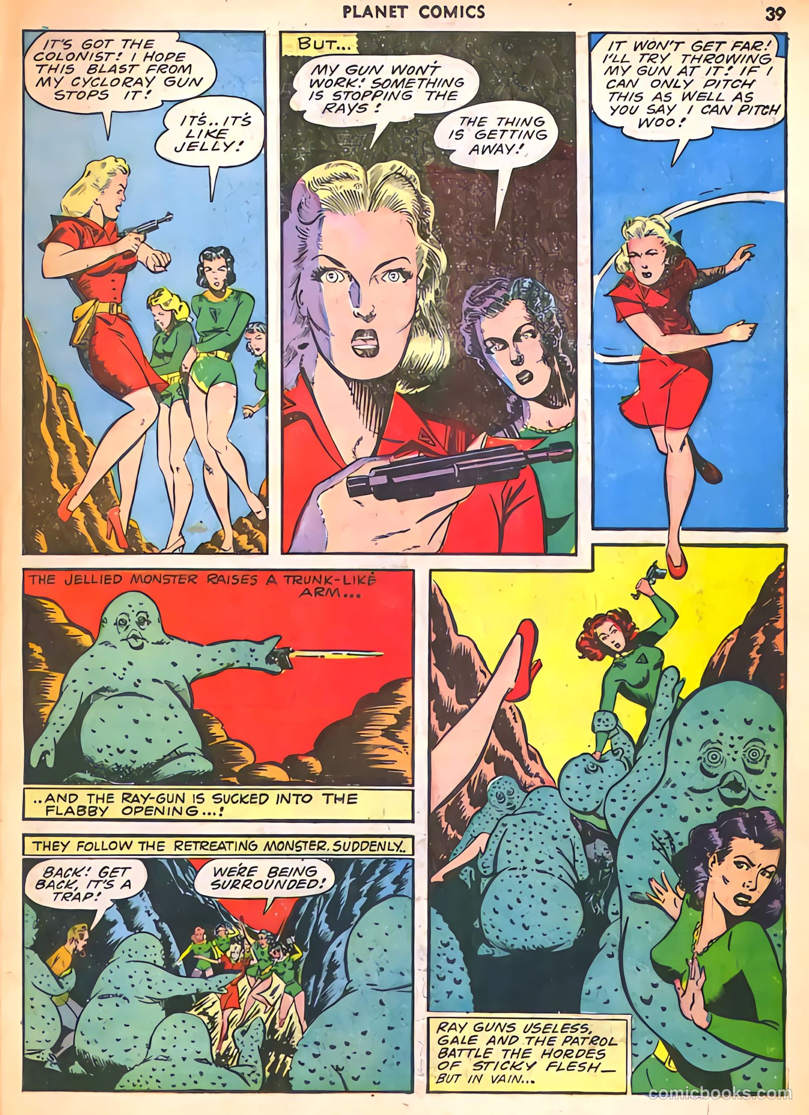 Planet Comics #25 (1943) — page 41 of 60