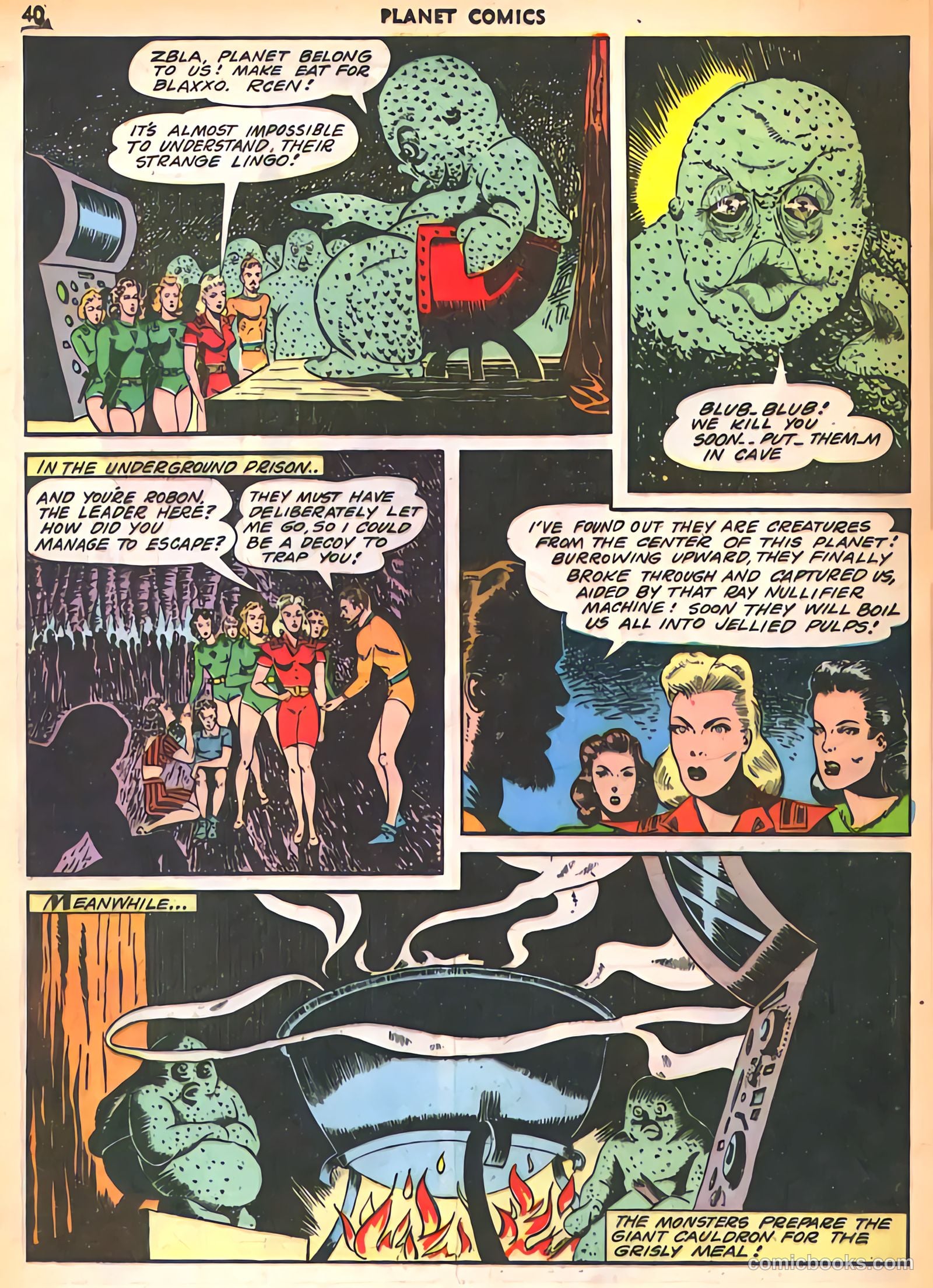 Planet Comics #25 (1943) — page 42 of 60