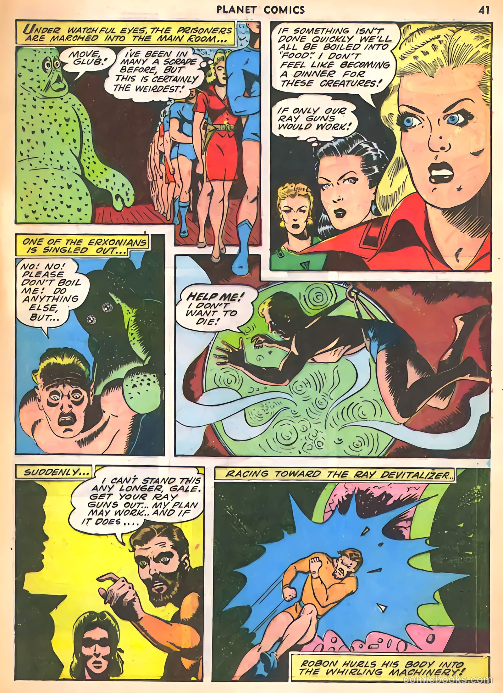 Planet Comics #25 (1943) — page 43 of 60