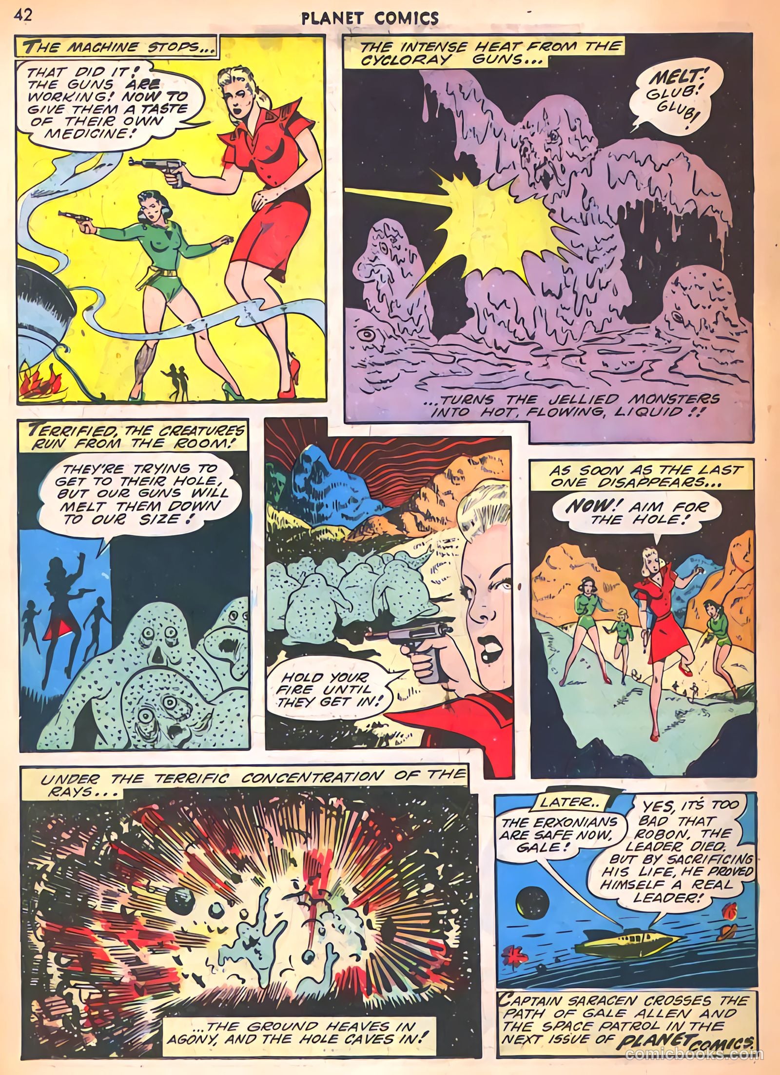 Planet Comics #25 (1943) — page 44 of 60