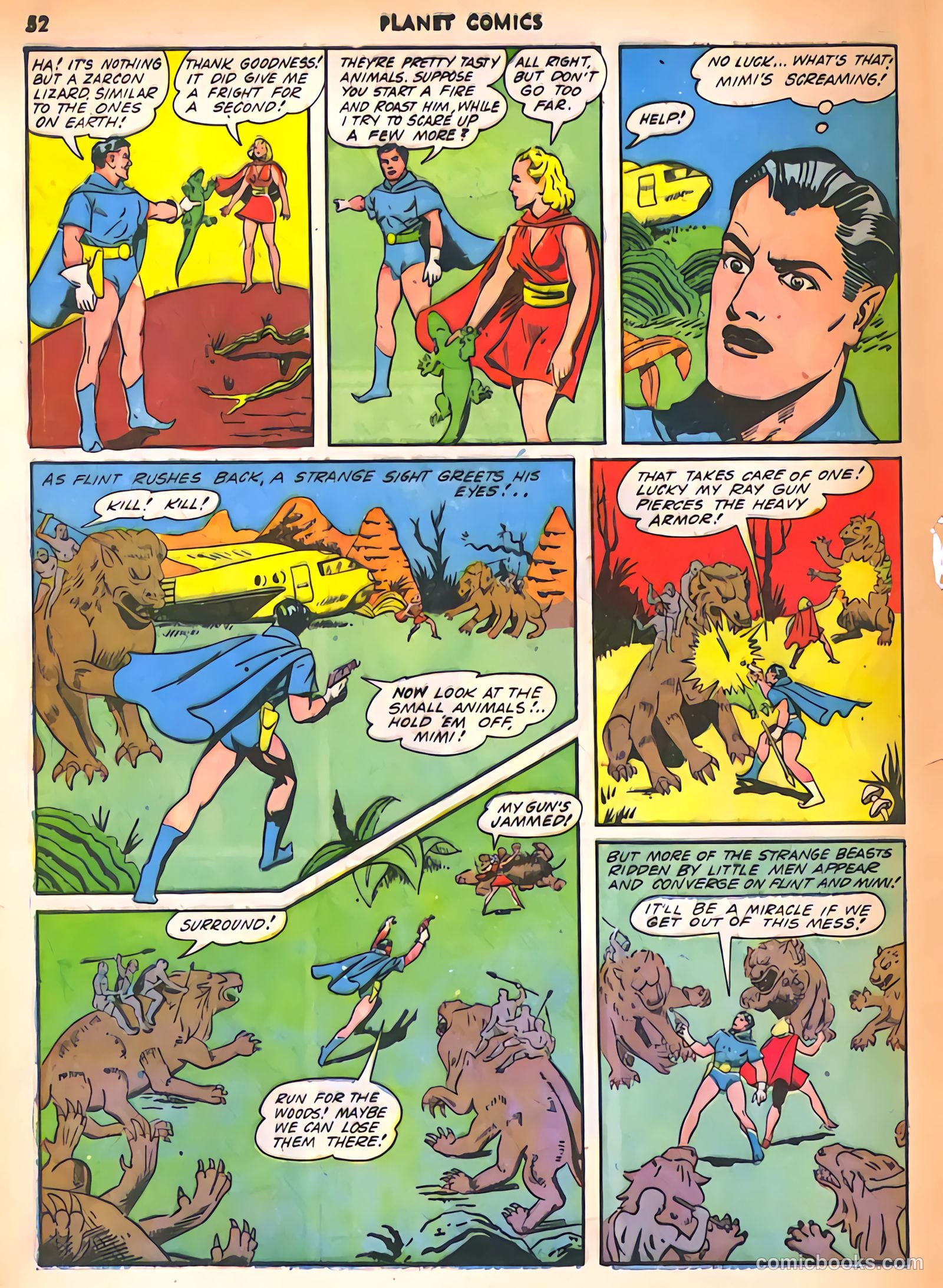 Planet Comics #25 (1943) — page 54 of 60