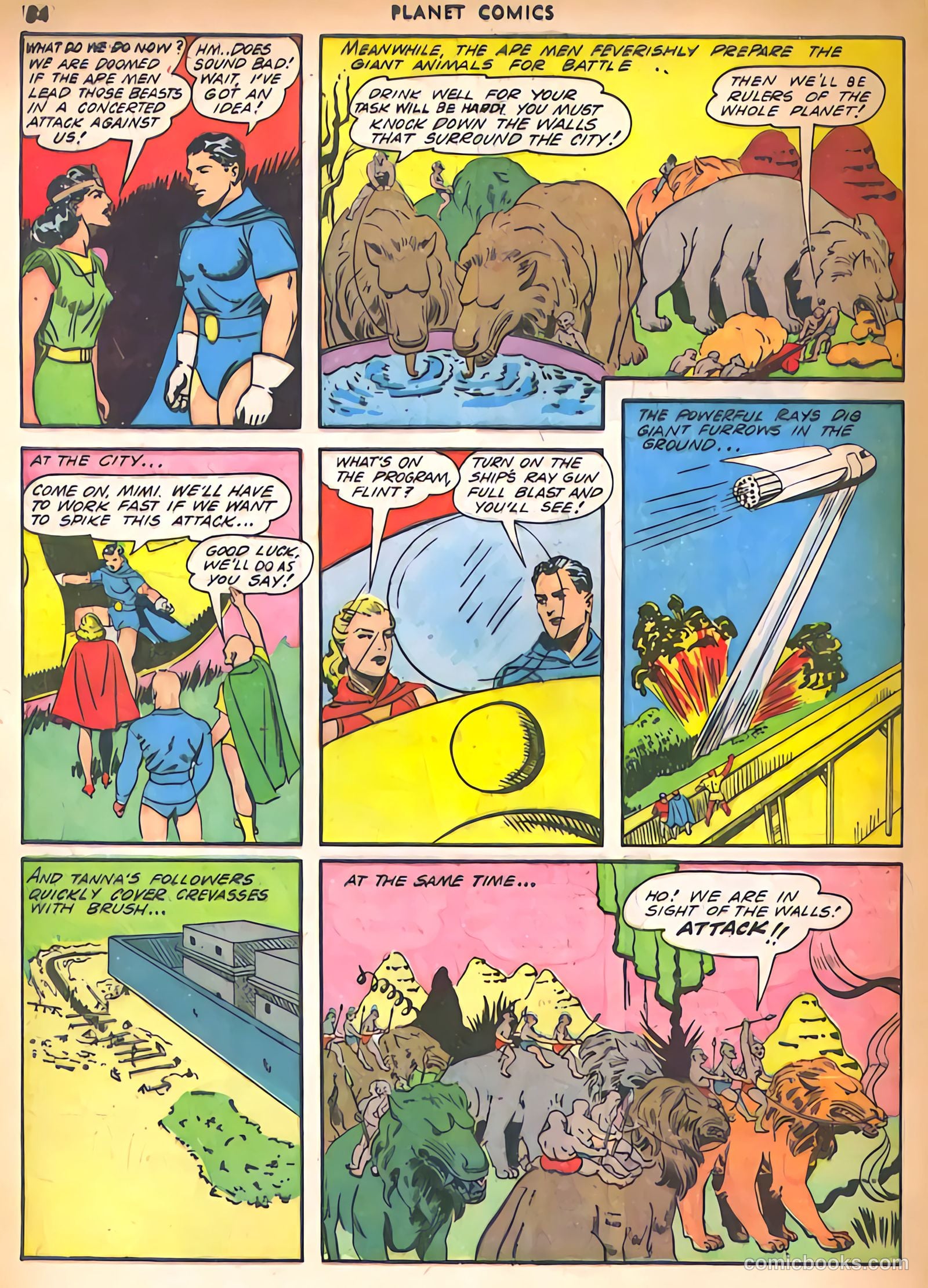 Planet Comics #25 (1943) — page 56 of 60