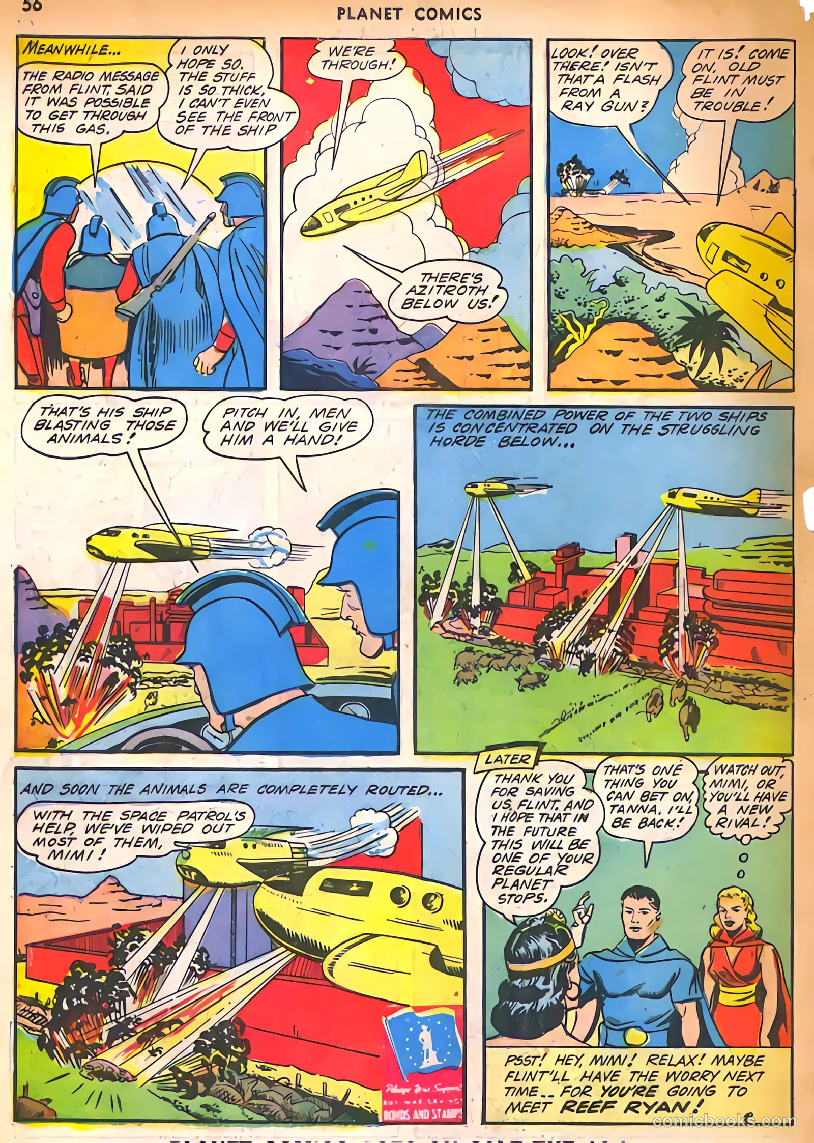 Planet Comics #25 (1943) — page 58 of 60
