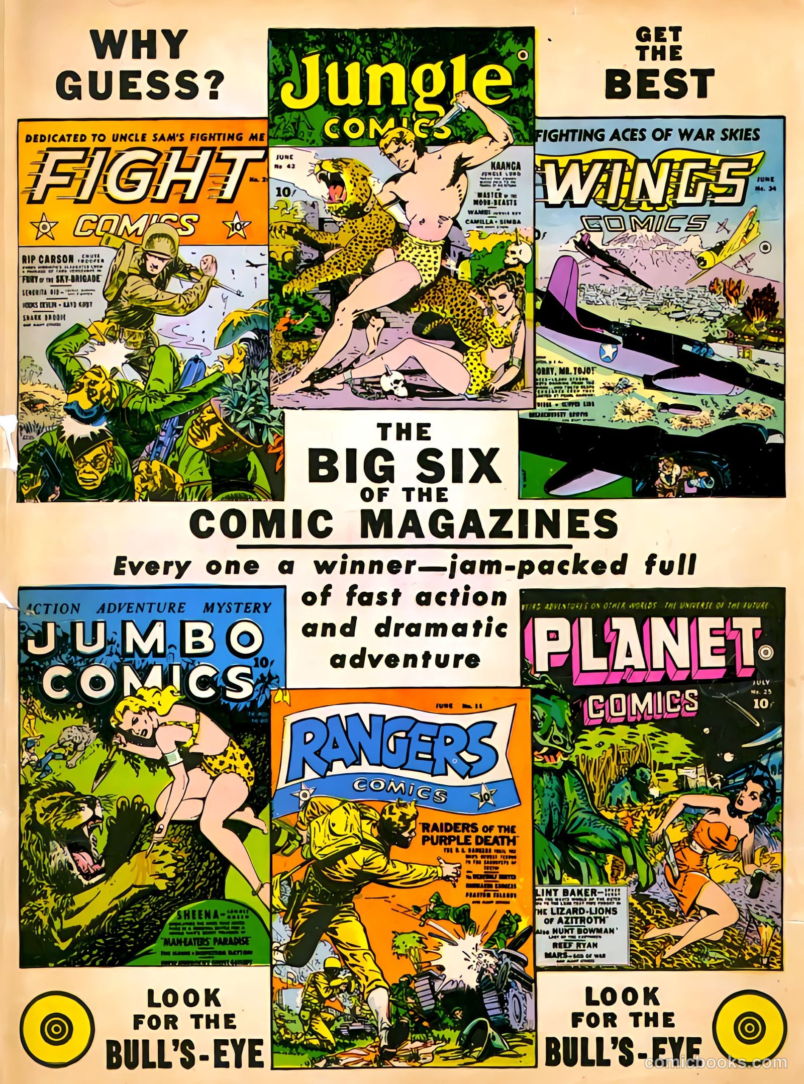 Planet Comics #25 (1943) — page 59 of 60