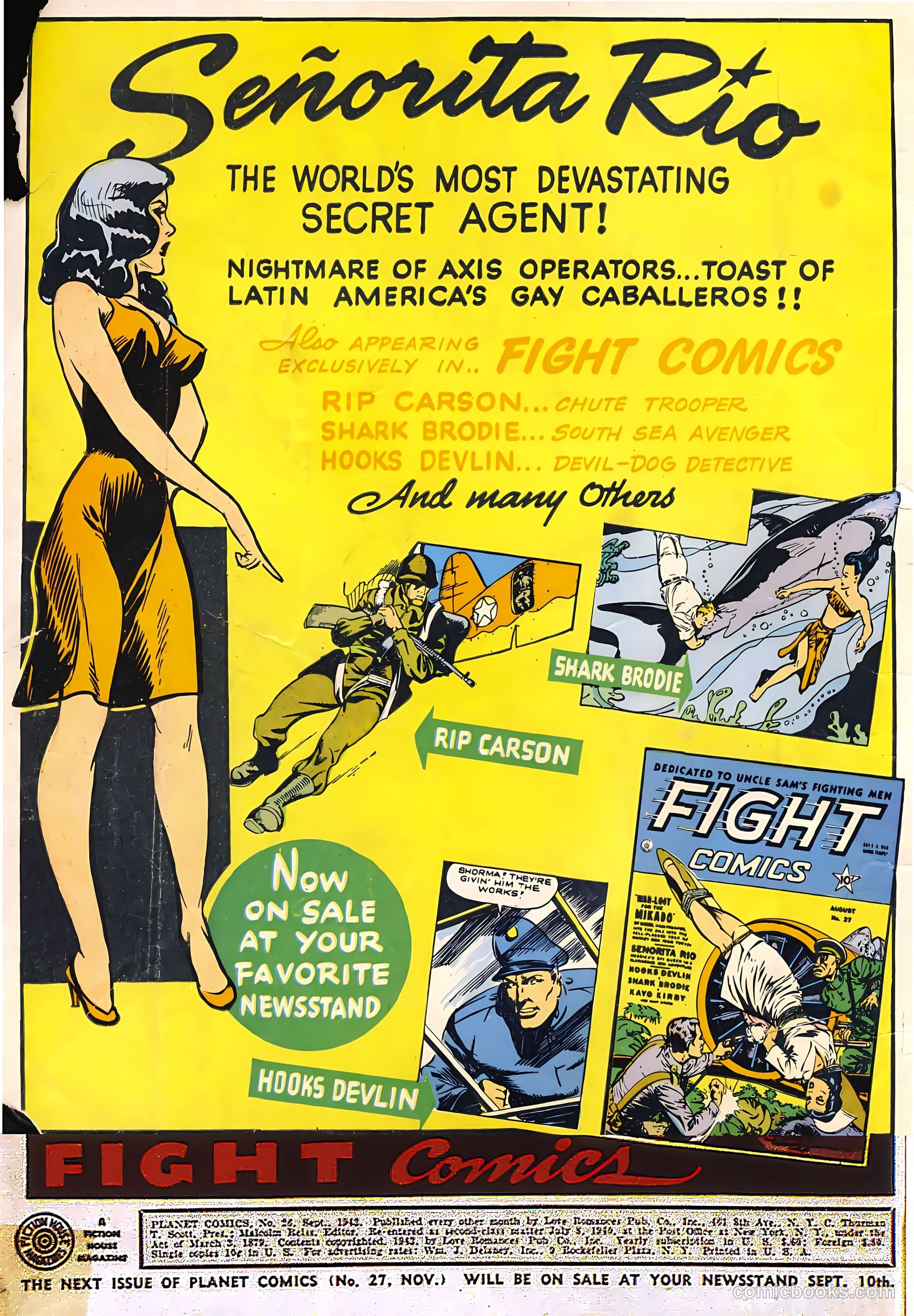 Planet Comics #26 (1943) — page 3 of 61