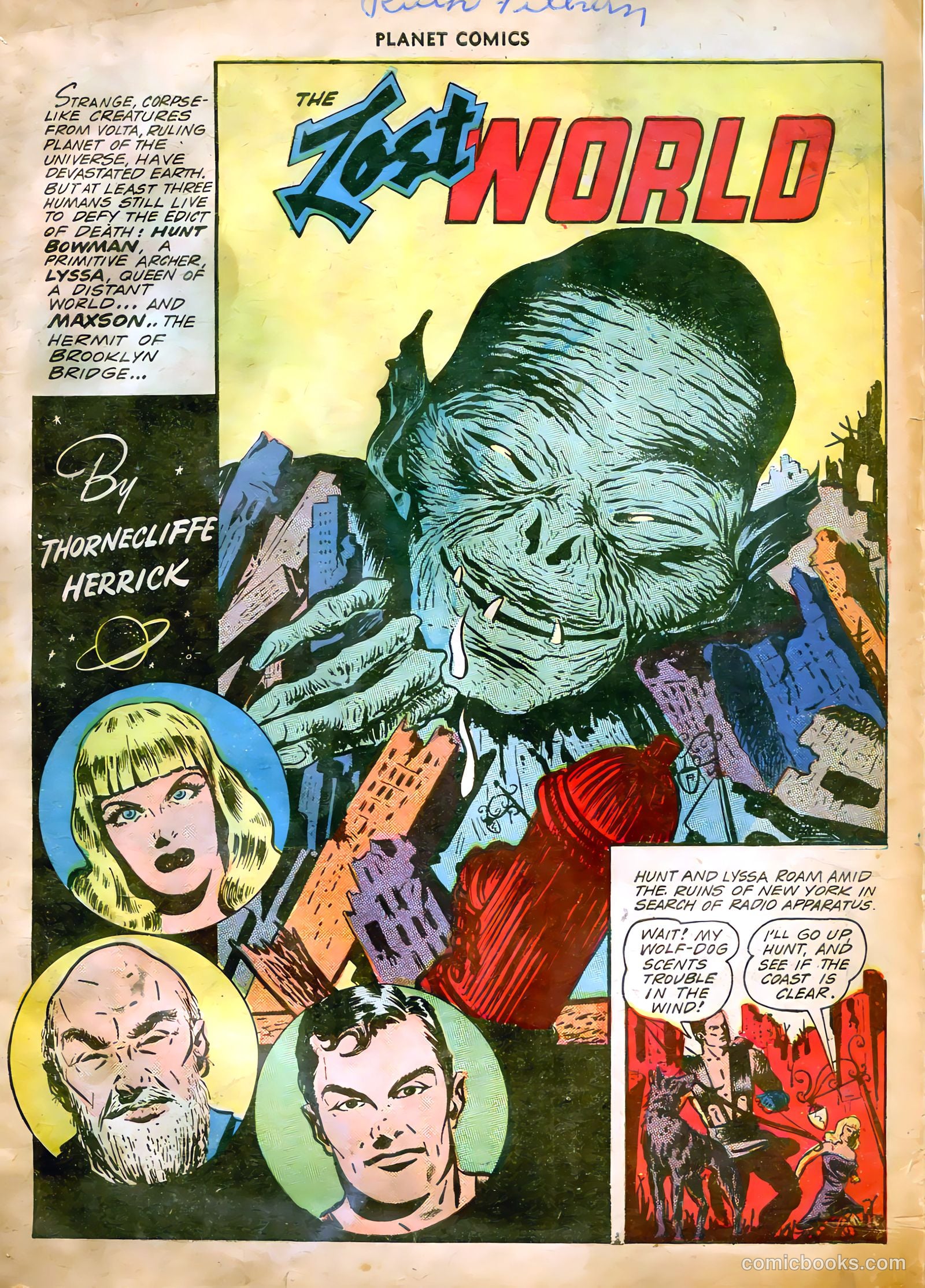 Planet Comics #26 (1943) — page 4 of 61