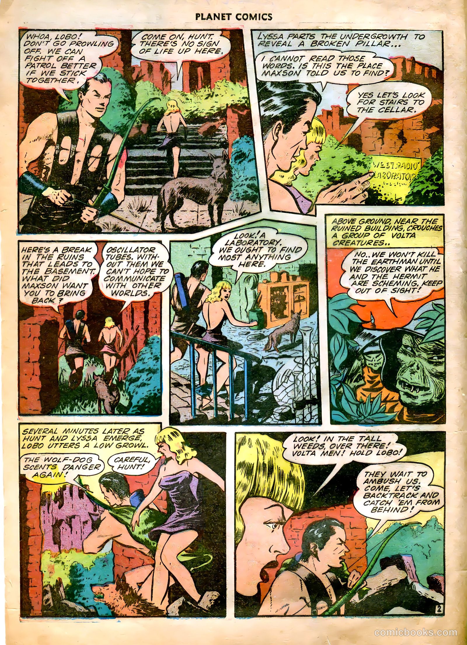 Planet Comics #26 (1943) — page 5 of 61