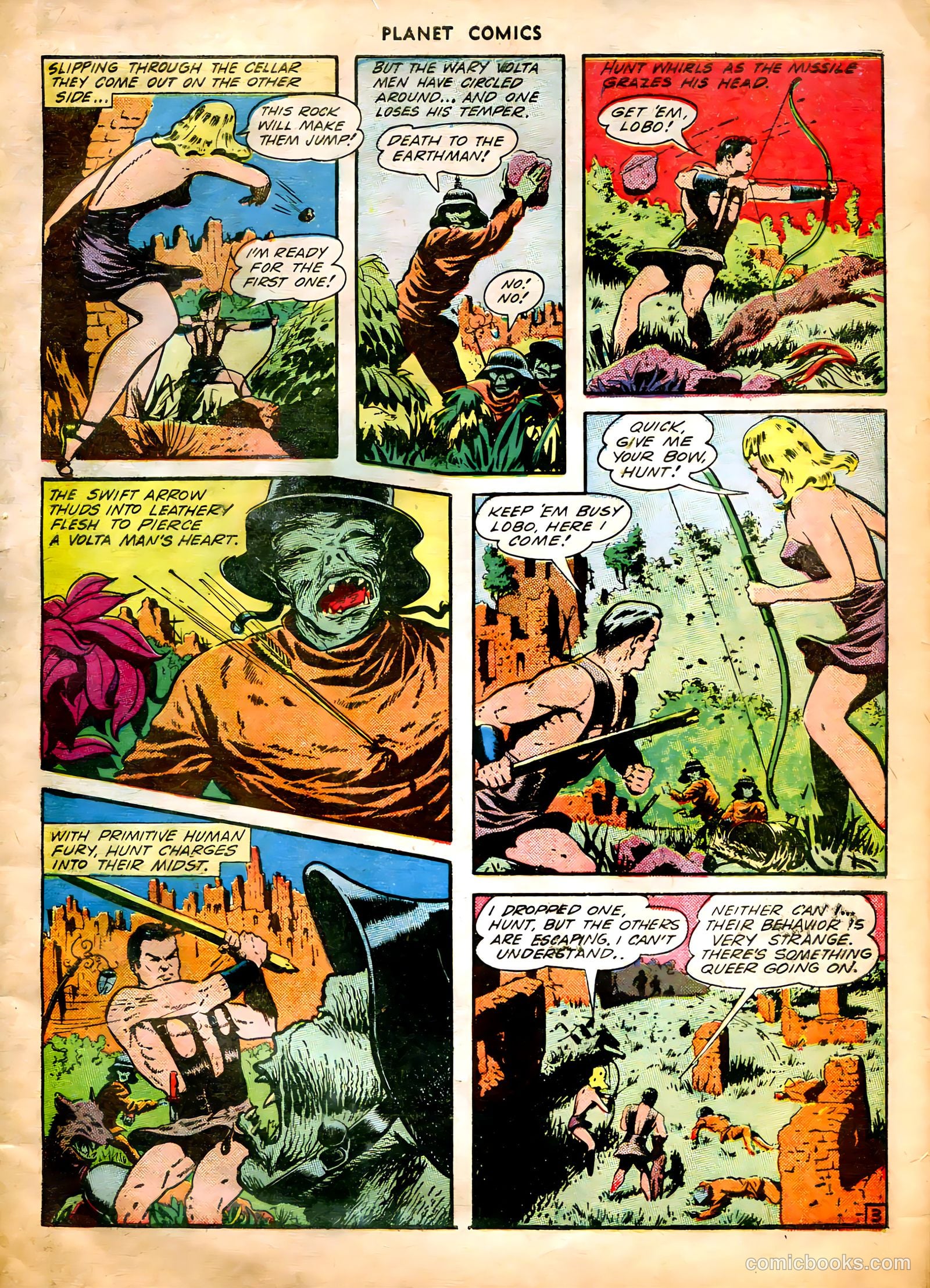Planet Comics #26 (1943) — page 6 of 61