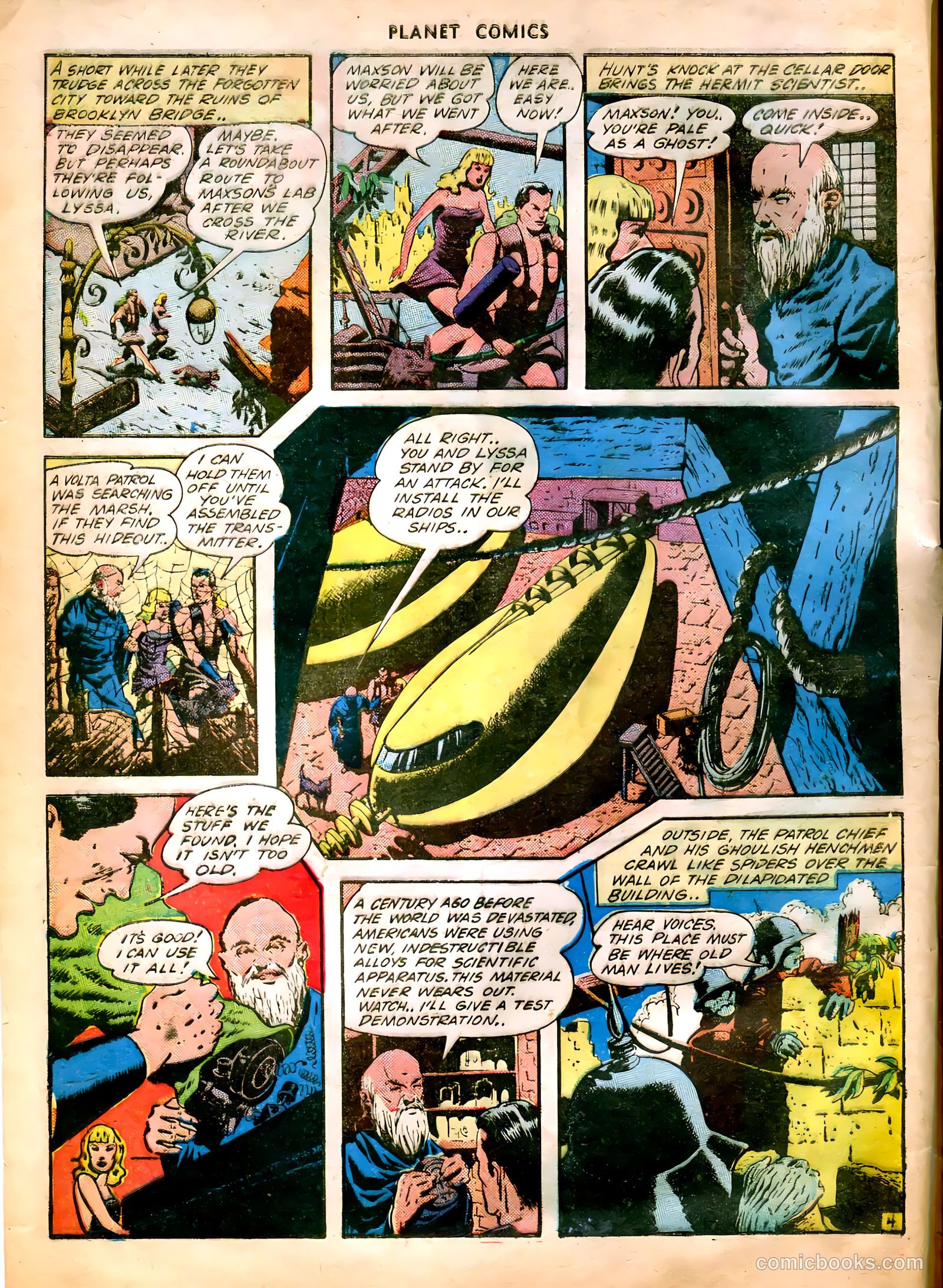 Planet Comics #26 (1943) — page 7 of 61