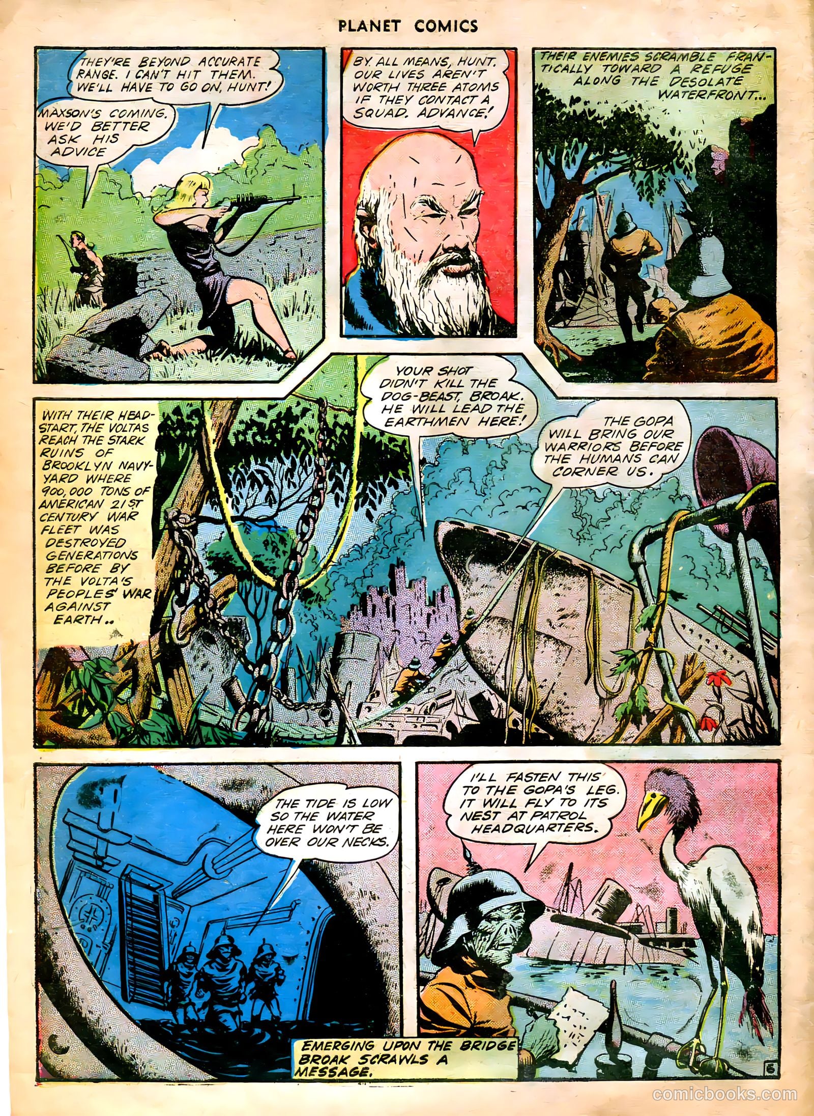 Planet Comics #26 (1943) — page 9 of 61