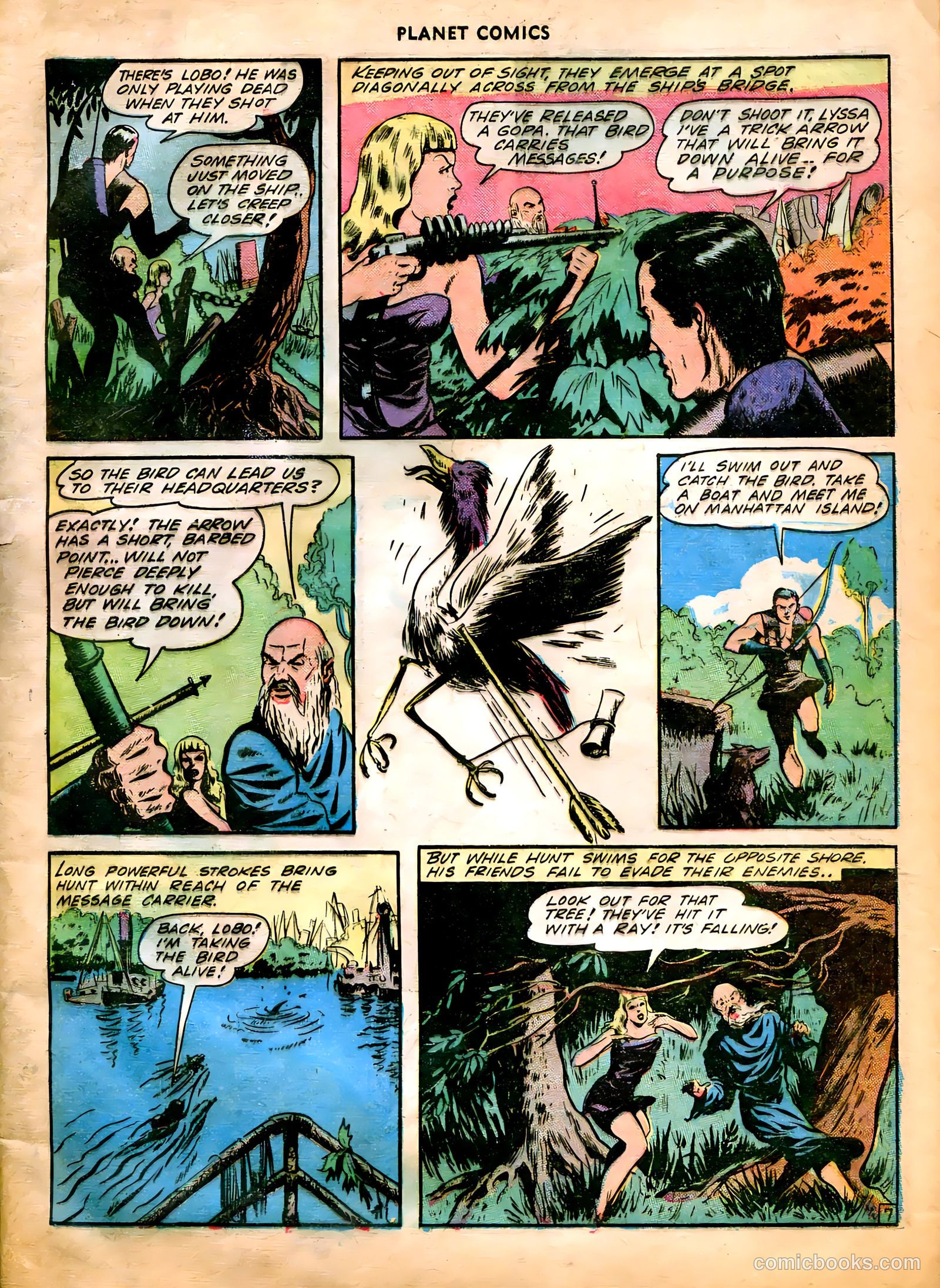 Planet Comics #26 (1943) — page 10 of 61