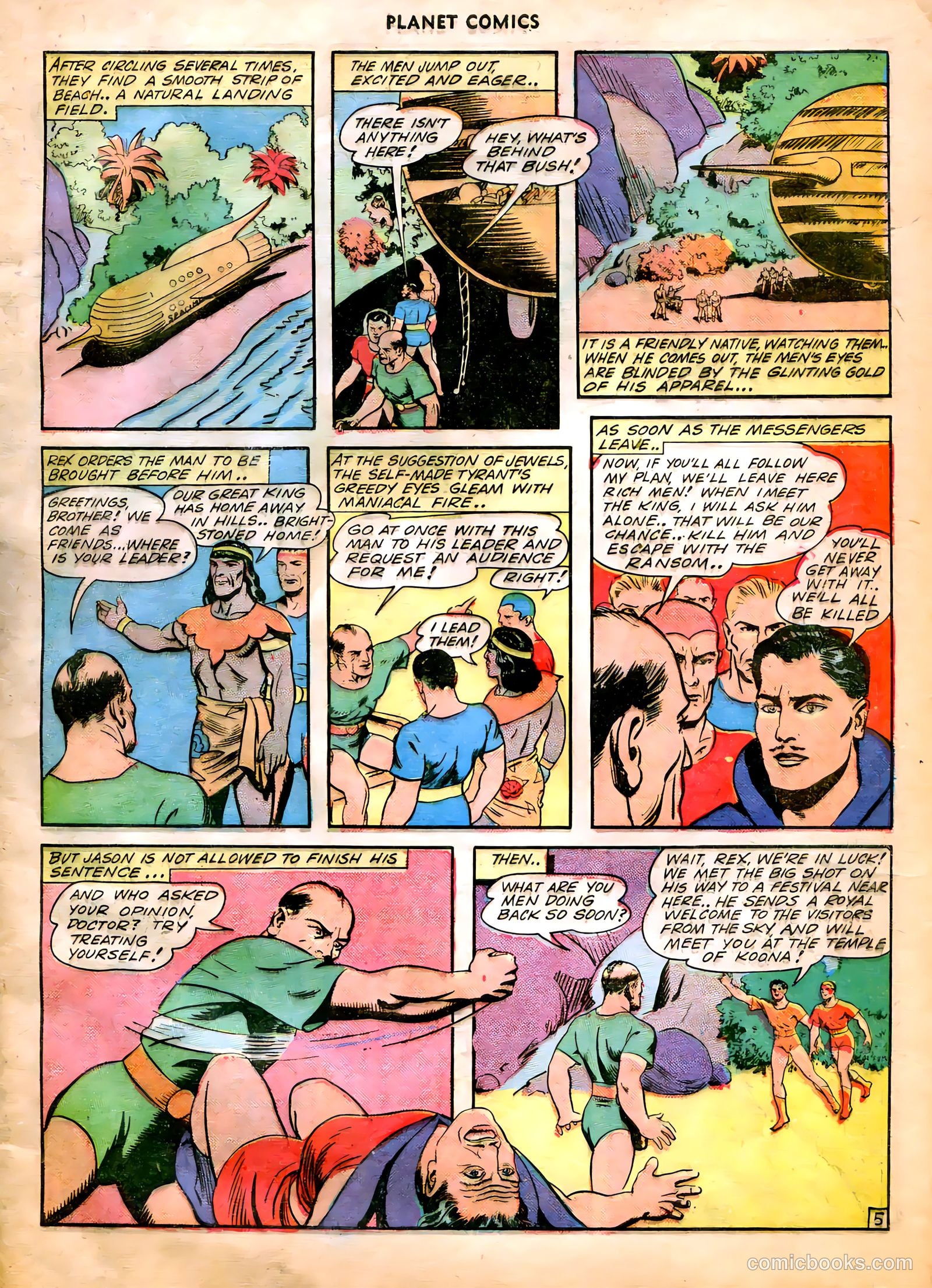 Planet Comics #26 (1943) — page 18 of 61