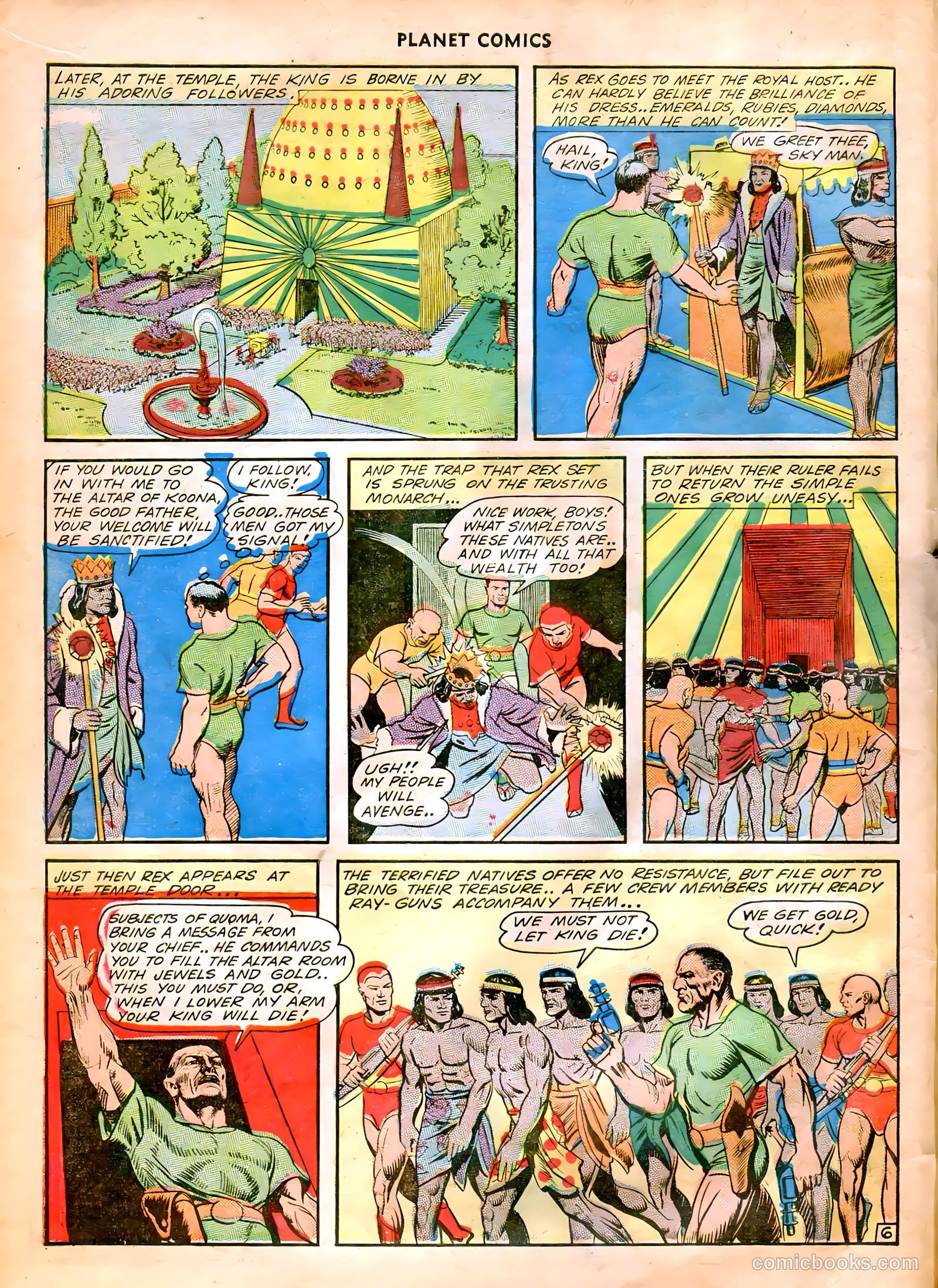 Planet Comics #26 (1943) — page 19 of 61