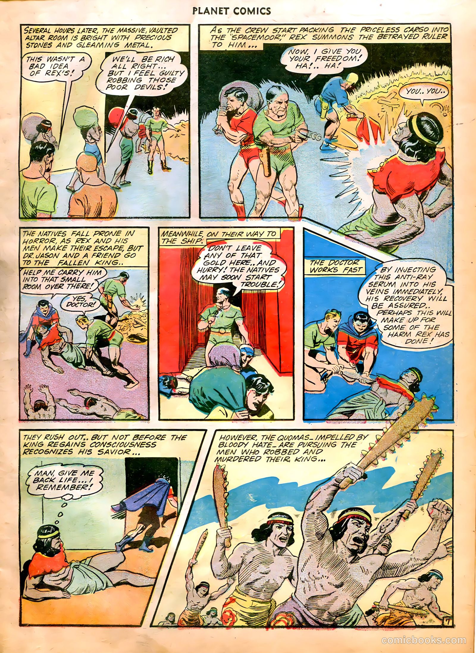 Planet Comics #26 (1943) — page 20 of 61