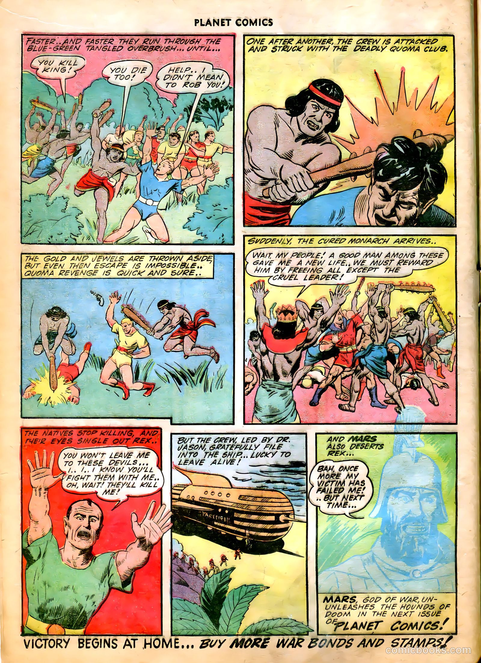 Planet Comics #26 (1943) — page 21 of 61