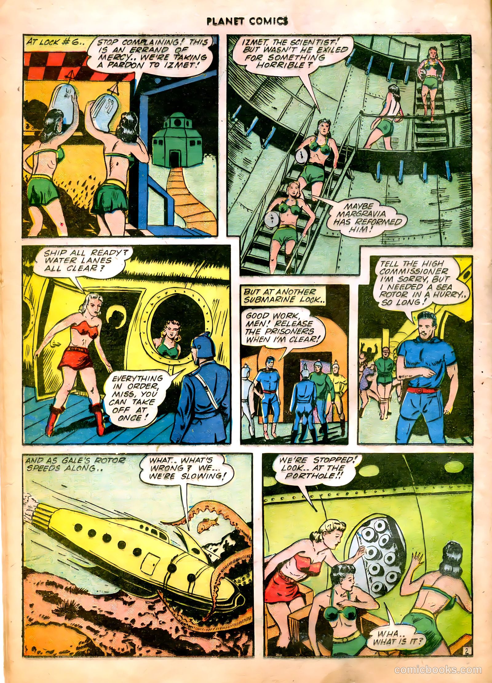 Planet Comics #26 (1943) — page 23 of 61