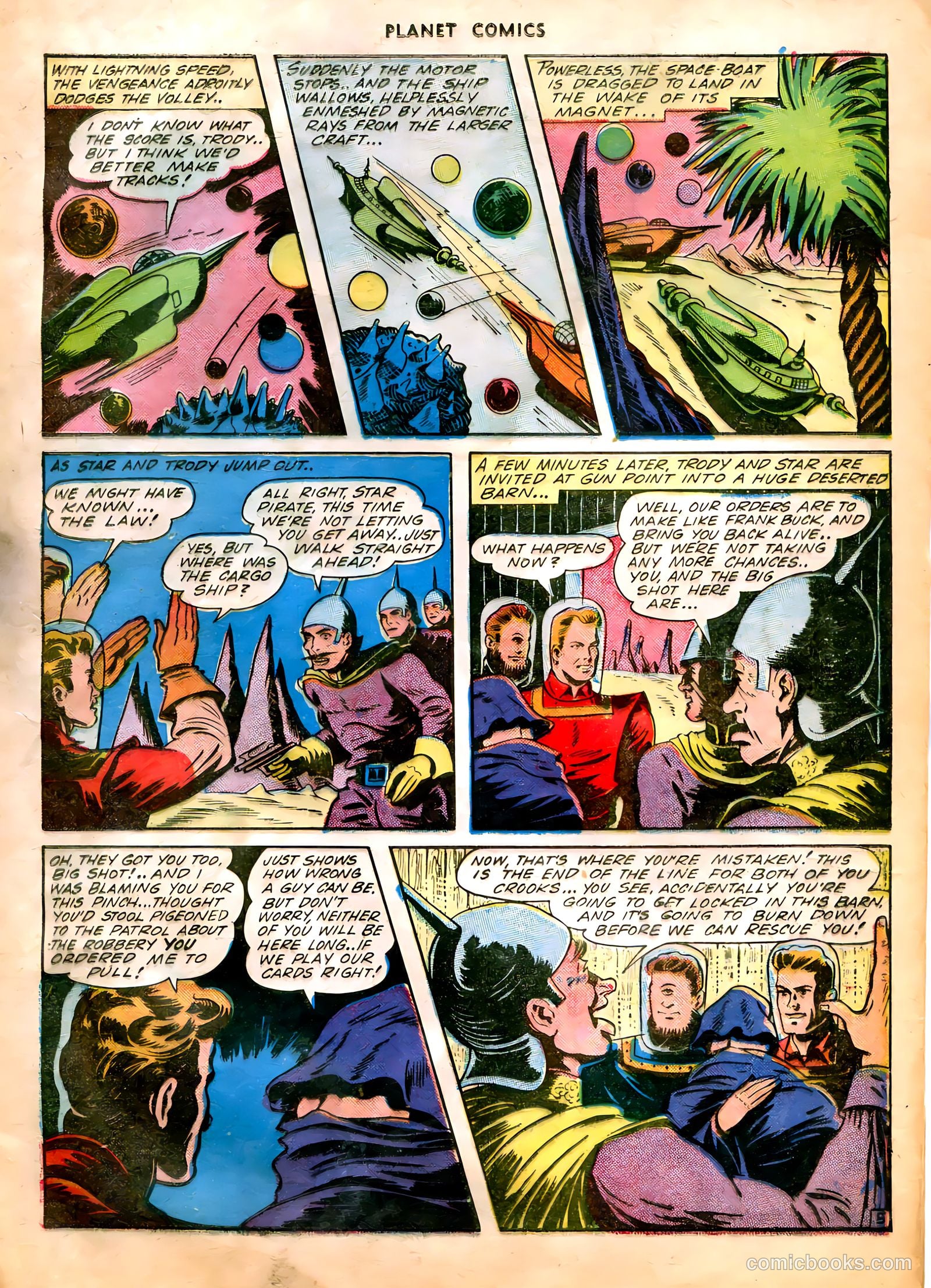 Planet Comics #26 (1943) — page 32 of 61