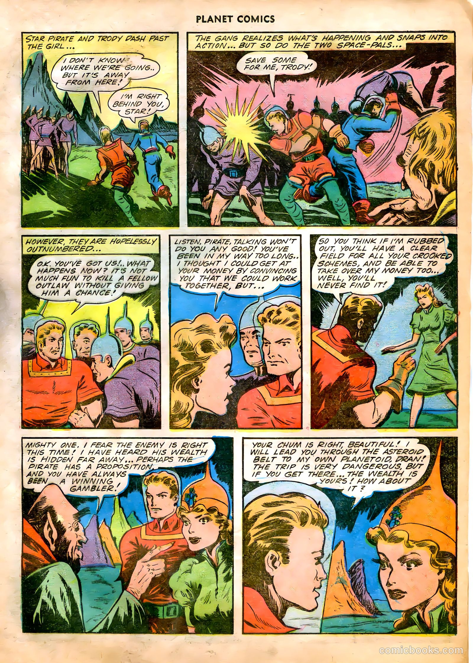 Planet Comics #26 (1943) — page 34 of 61