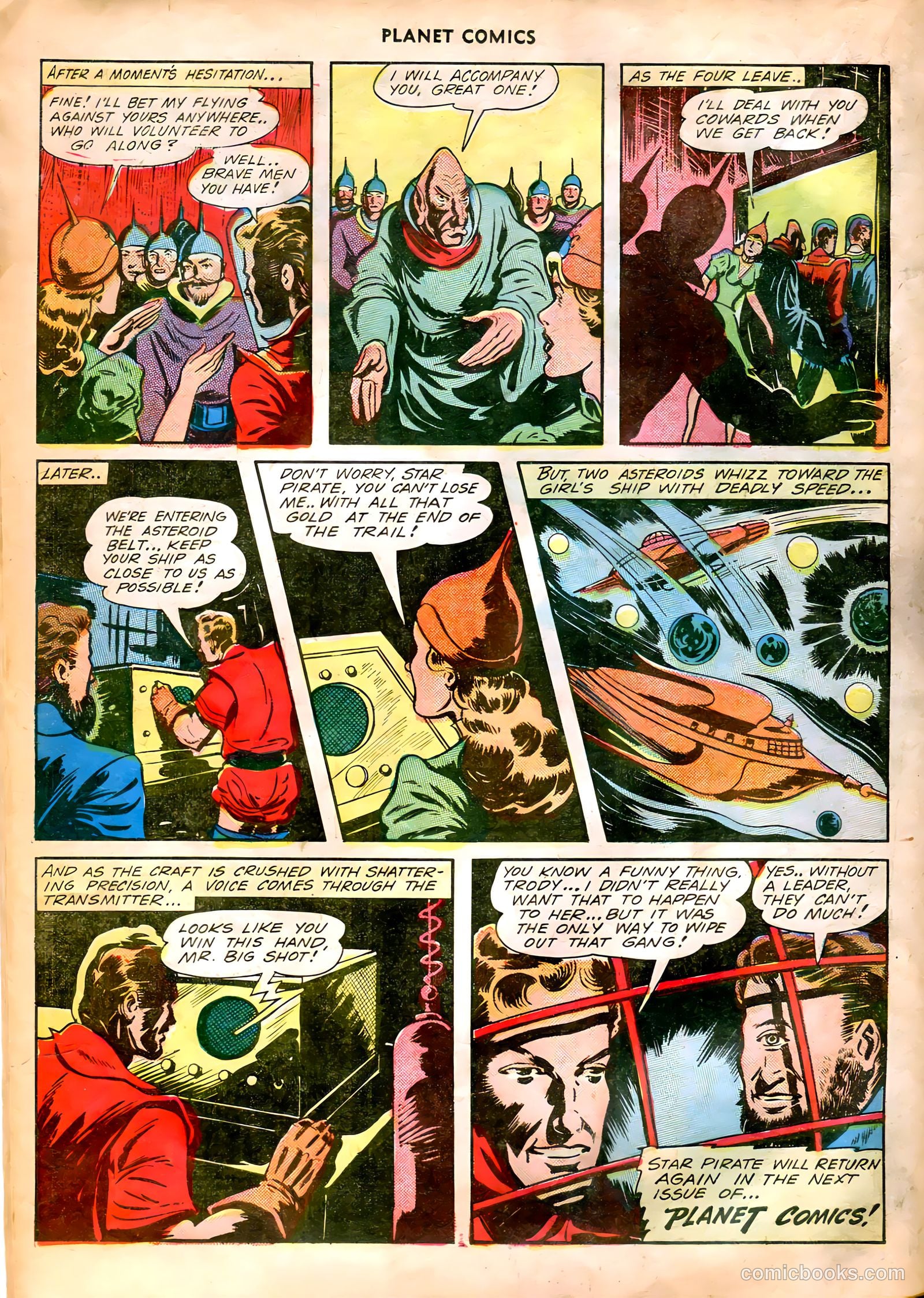 Planet Comics #26 (1943) — page 35 of 61