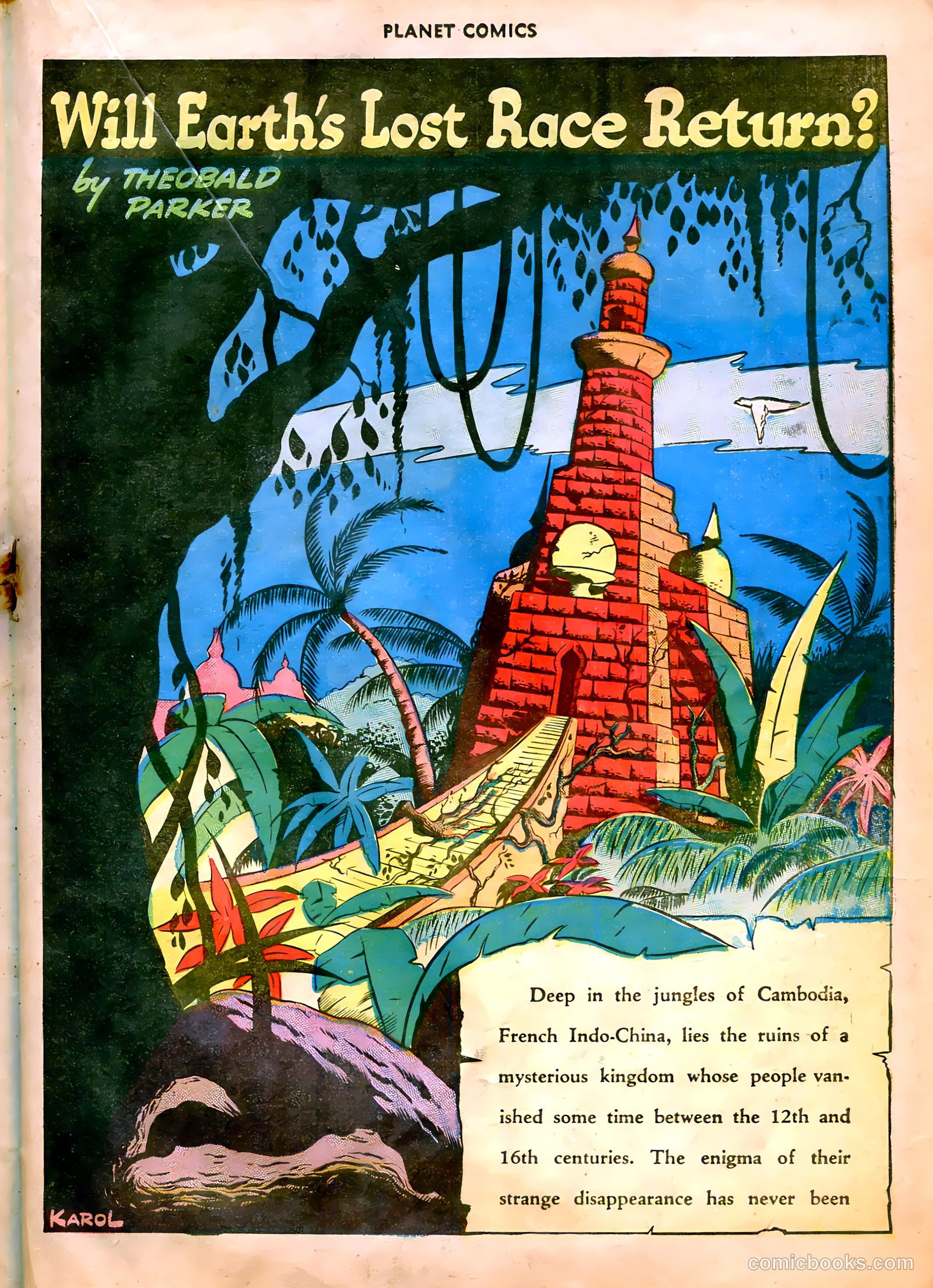 Planet Comics #26 (1943) — page 36 of 61