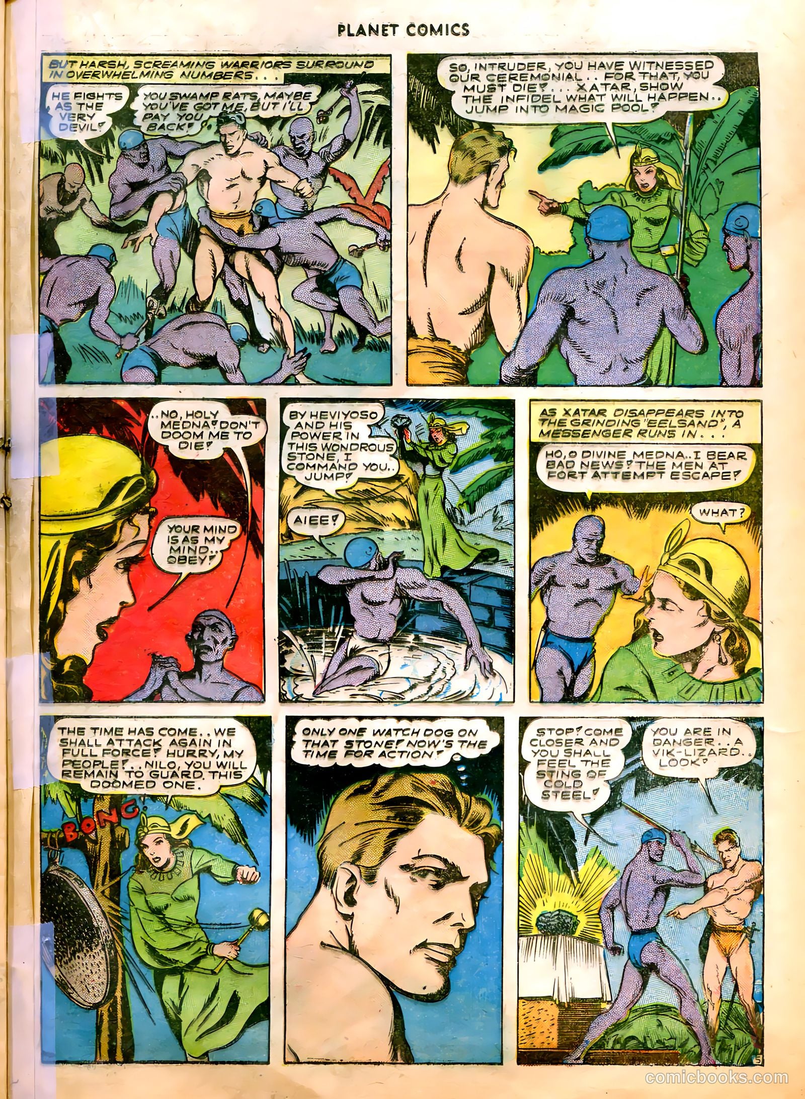 Planet Comics #26 (1943) — page 44 of 61