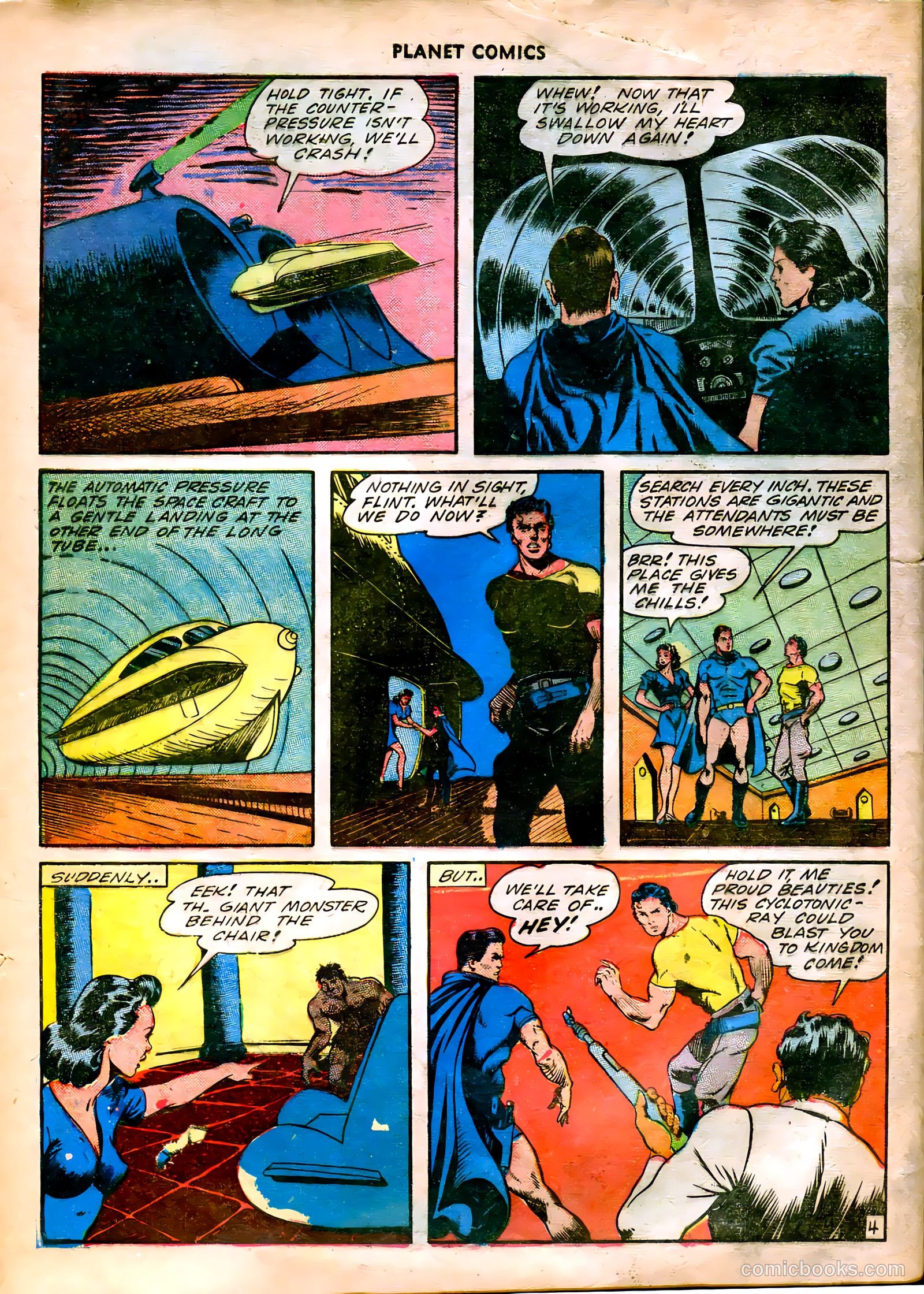 Planet Comics #26 (1943) — page 55 of 61