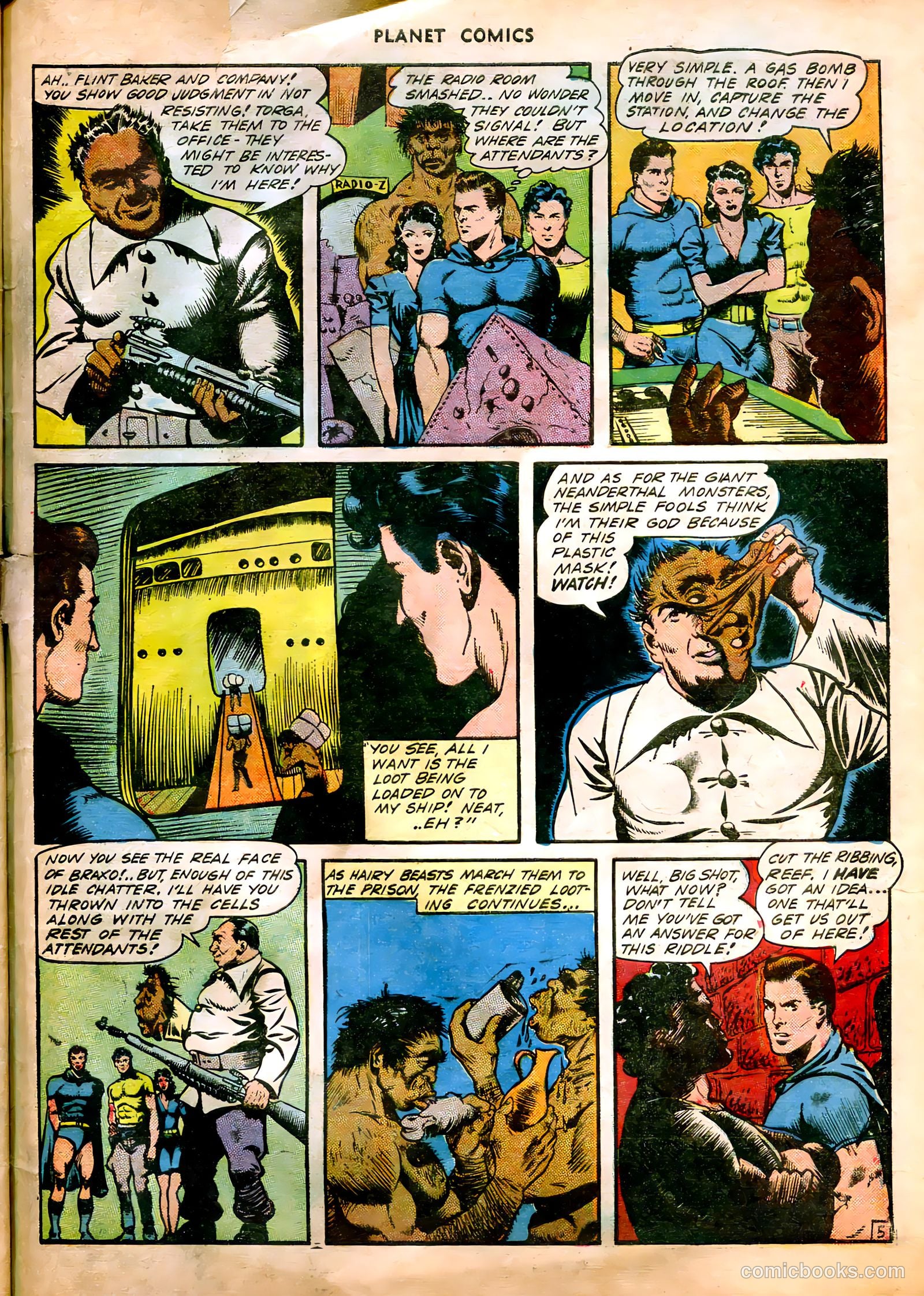 Planet Comics #26 (1943) — page 56 of 61