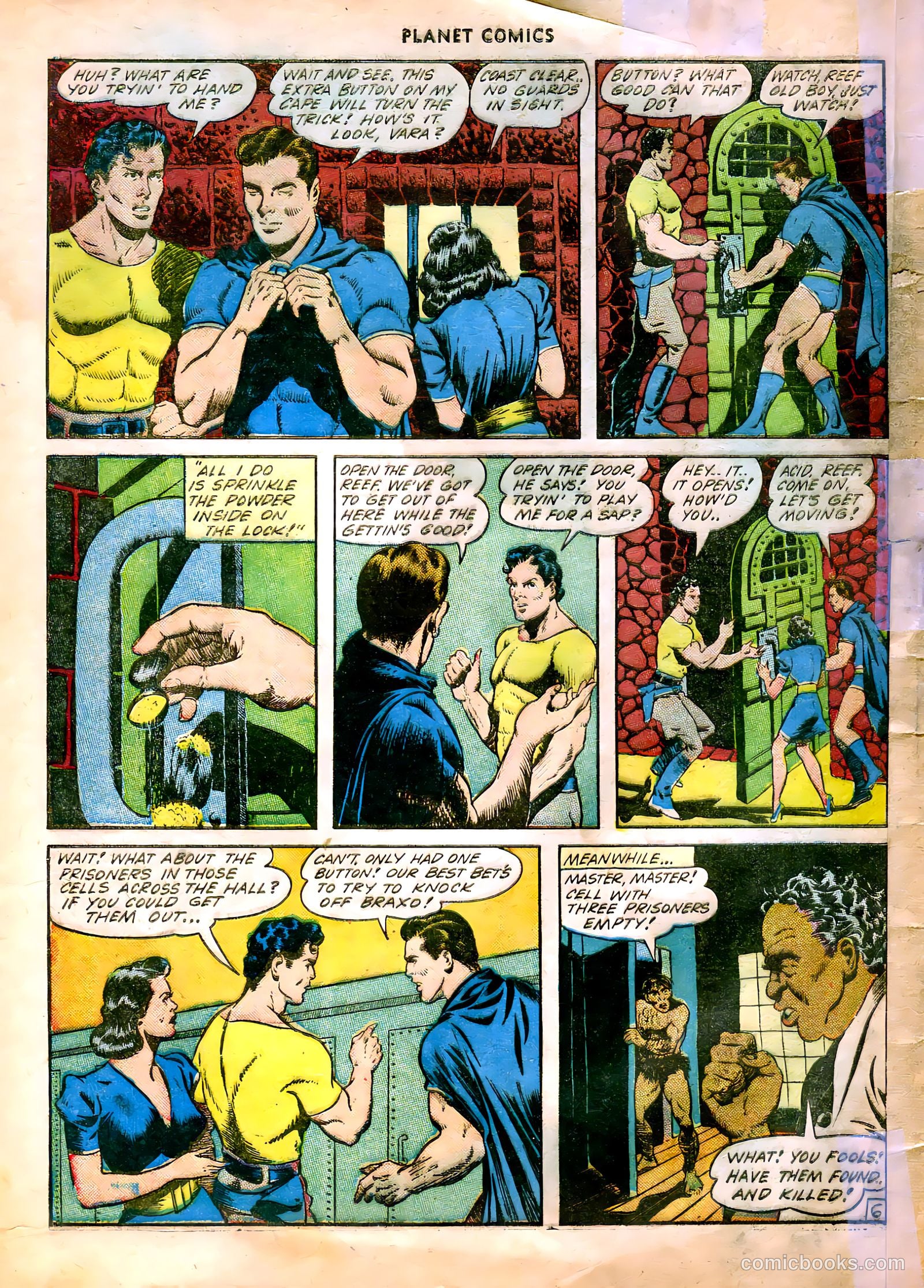Planet Comics #26 (1943) — page 57 of 61