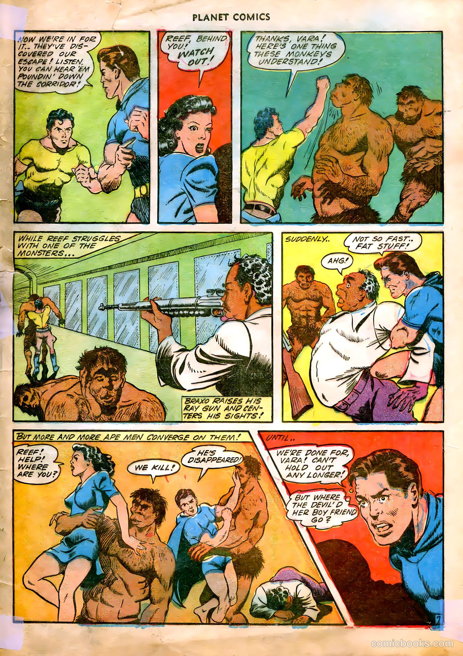 Planet Comics #26 (1943) — page 58 of 61