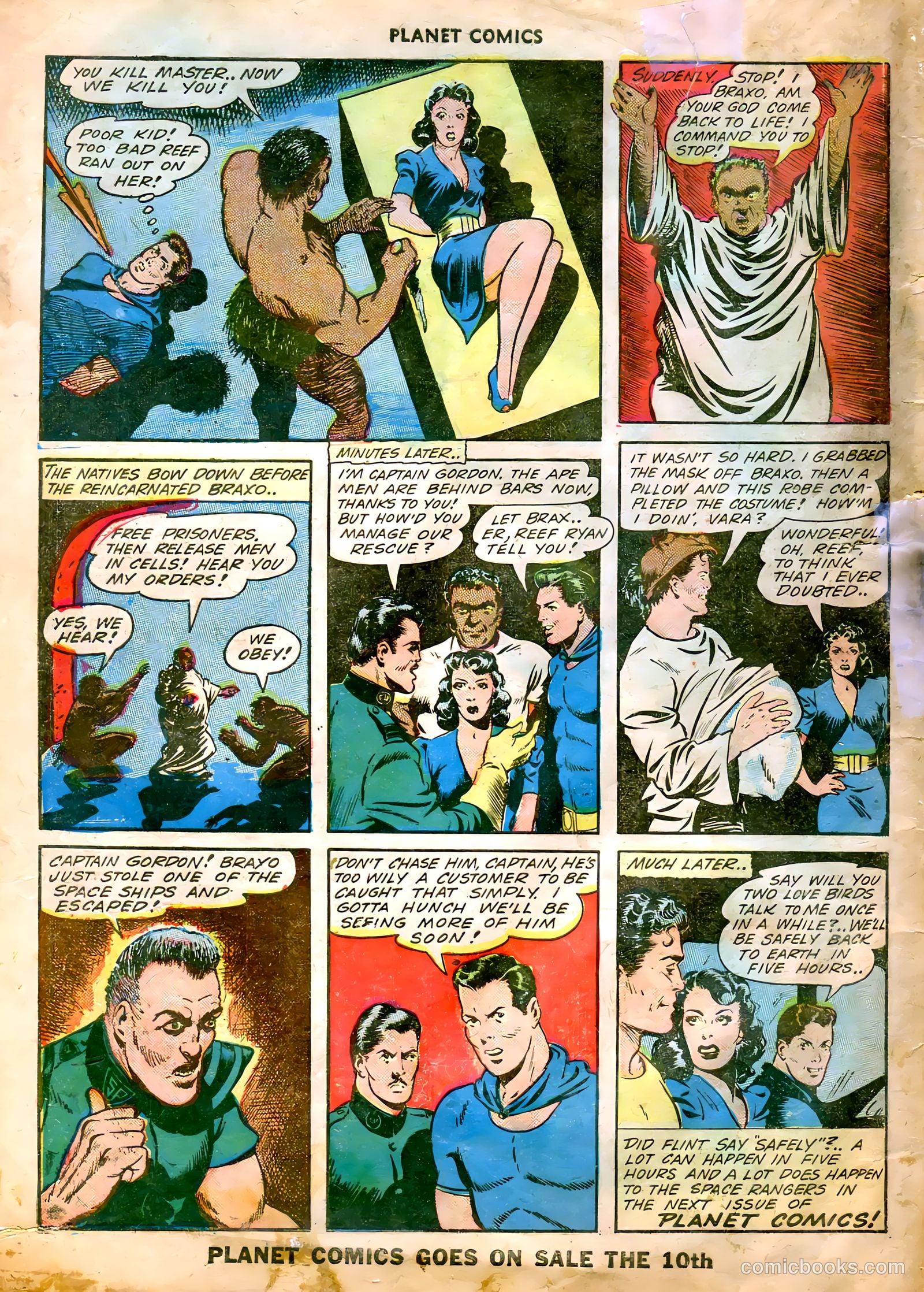Planet Comics #26 (1943) — page 59 of 61