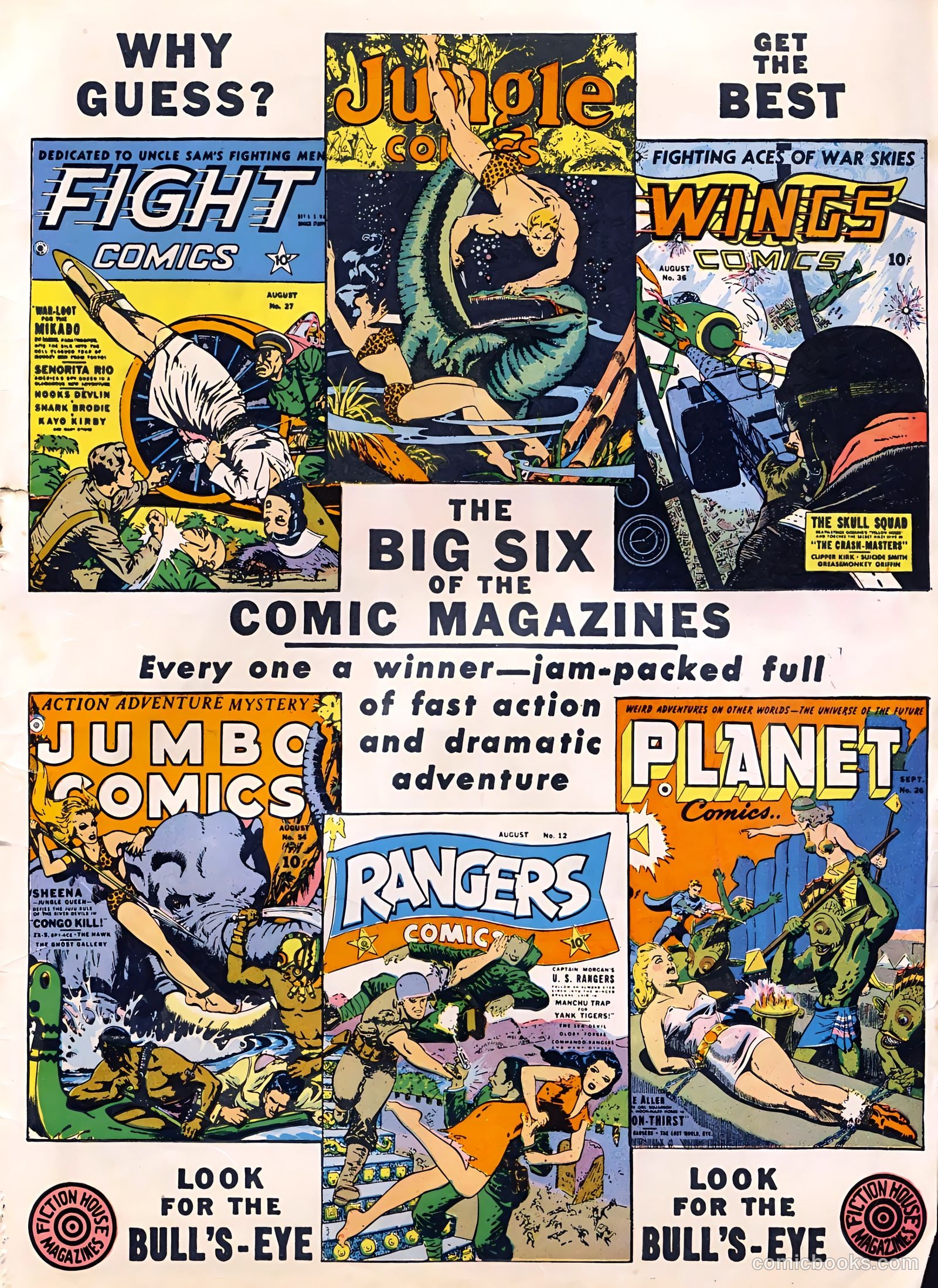 Planet Comics #26 (1943) — page 60 of 61