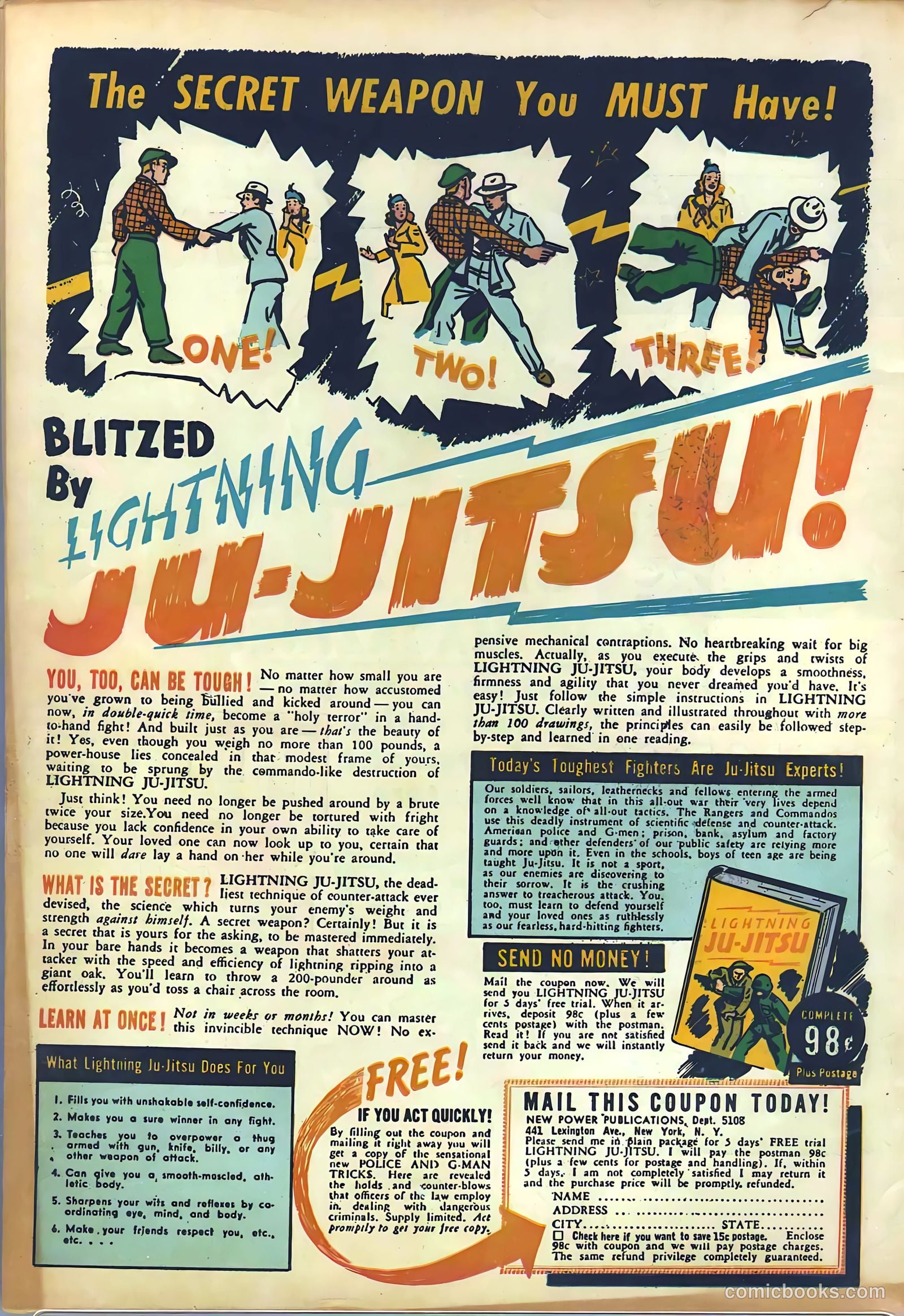 Planet Comics #26 (1943) — page 61 of 61