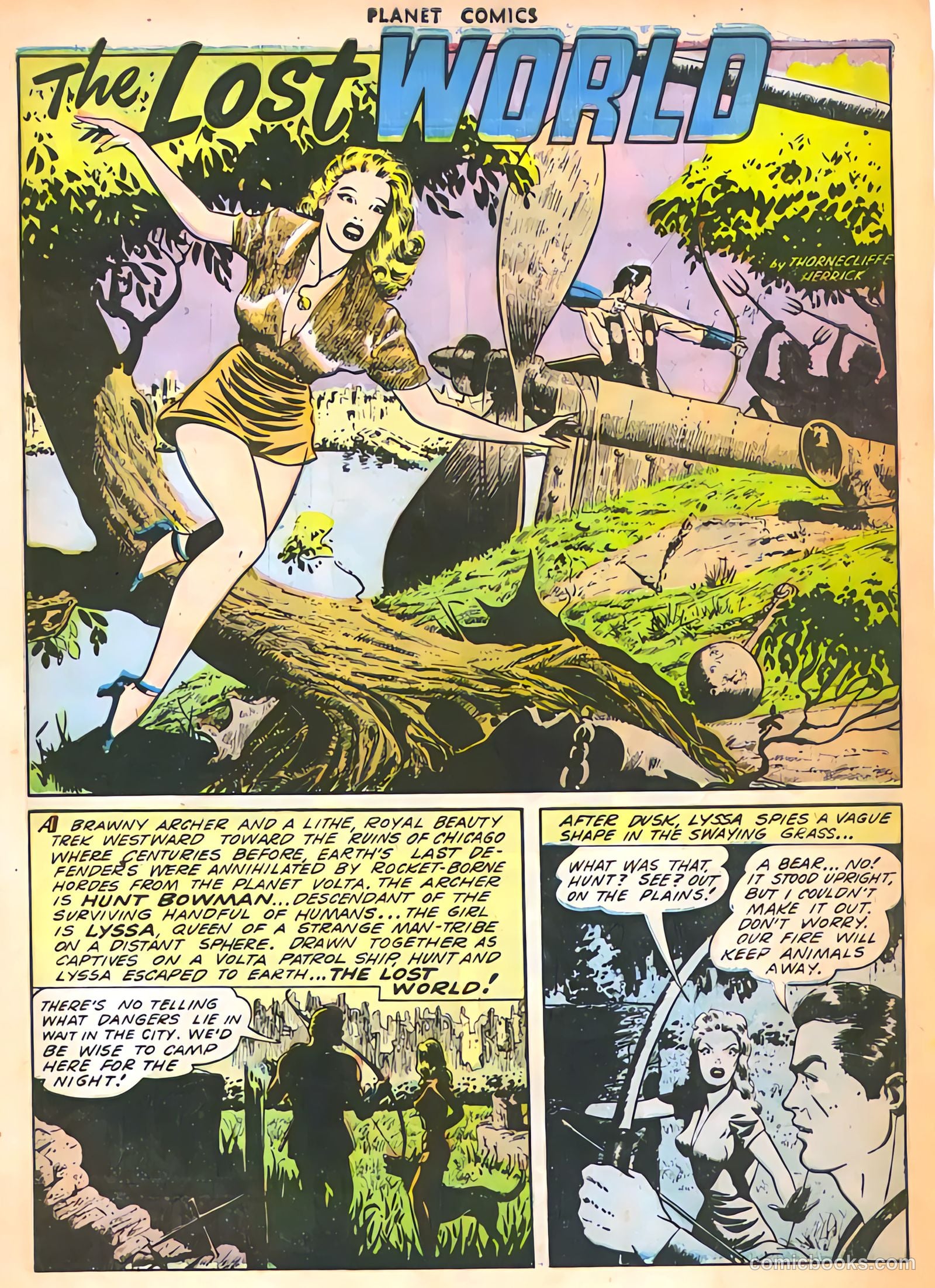 Planet Comics #27 (1943) — page 3 of 60