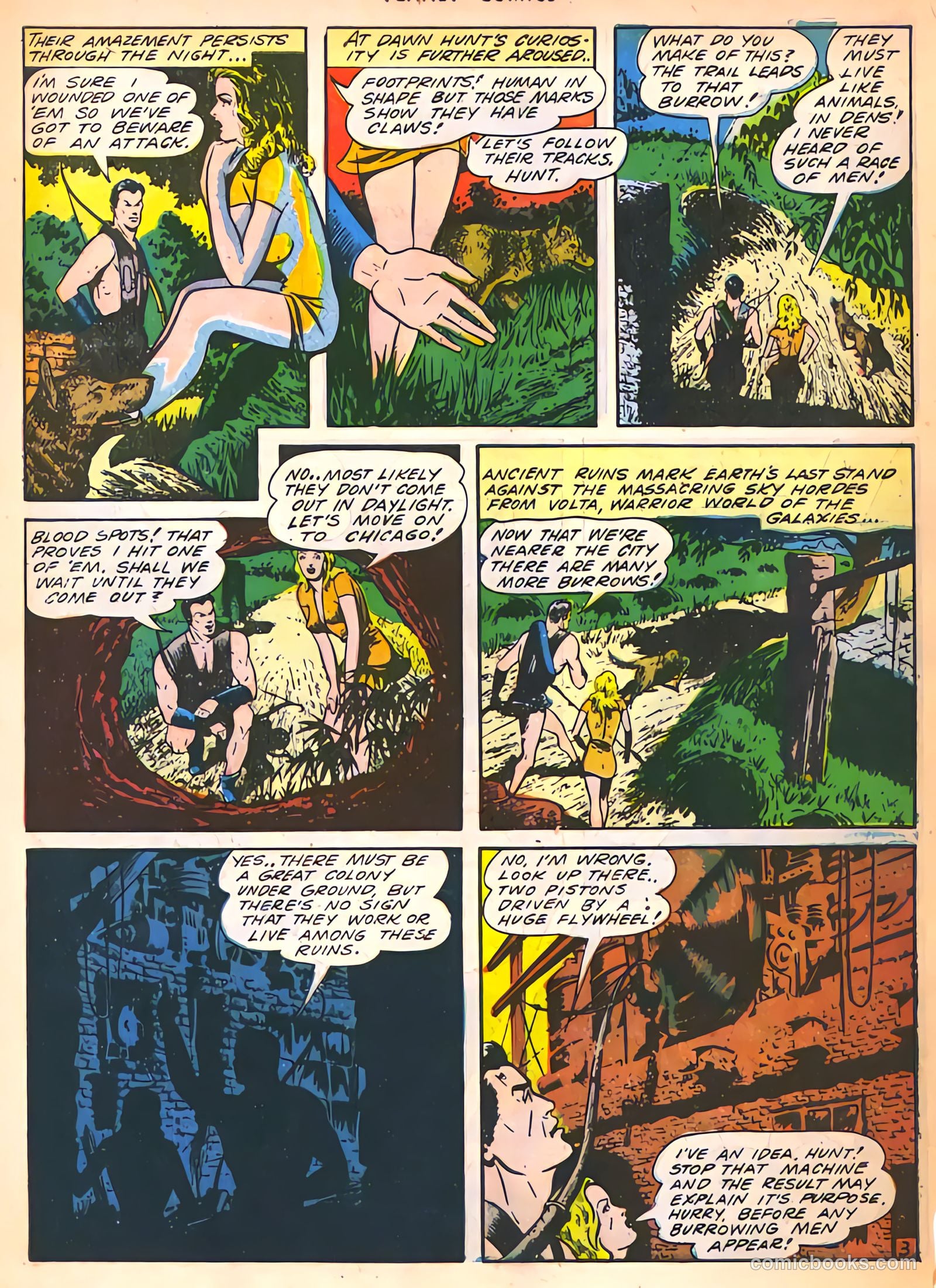 Planet Comics #27 (1943) — page 5 of 60
